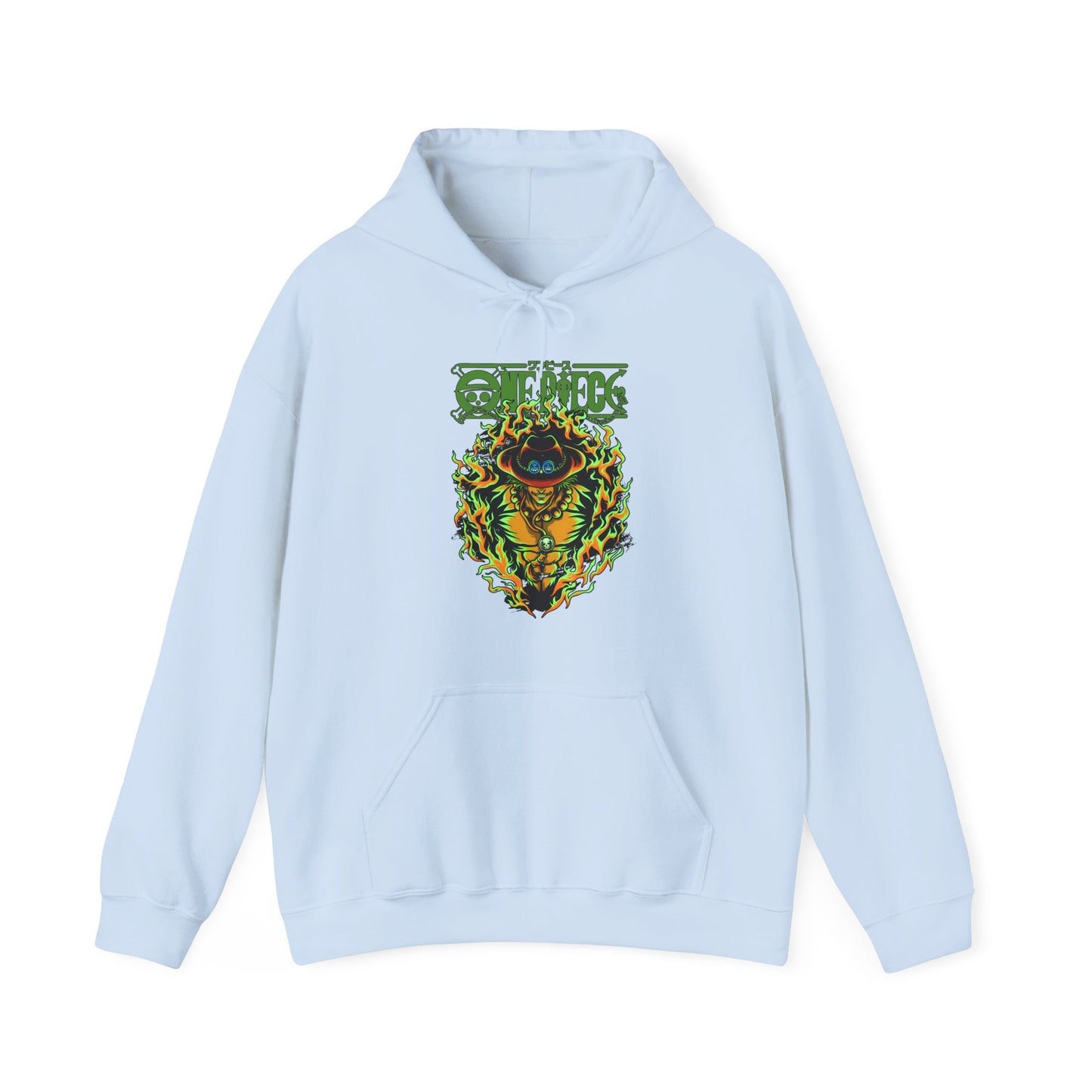 Portgas D. Ace One Piece Hoodie – 100% Cotton Anime Hoodie for Fire Fist Fans