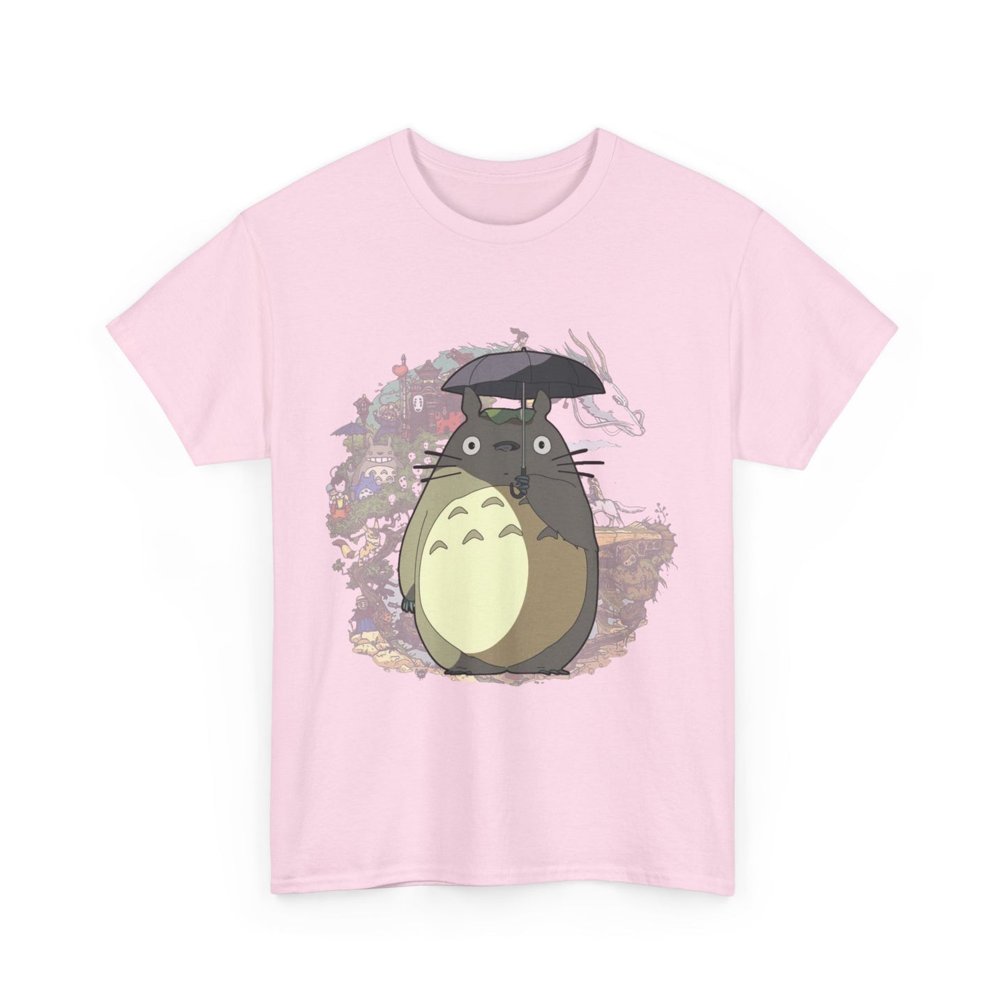 My Neighbor Totoro Studio Ghibli T-Shirt – 100% Cotton Gildan 5000 Anime Tee