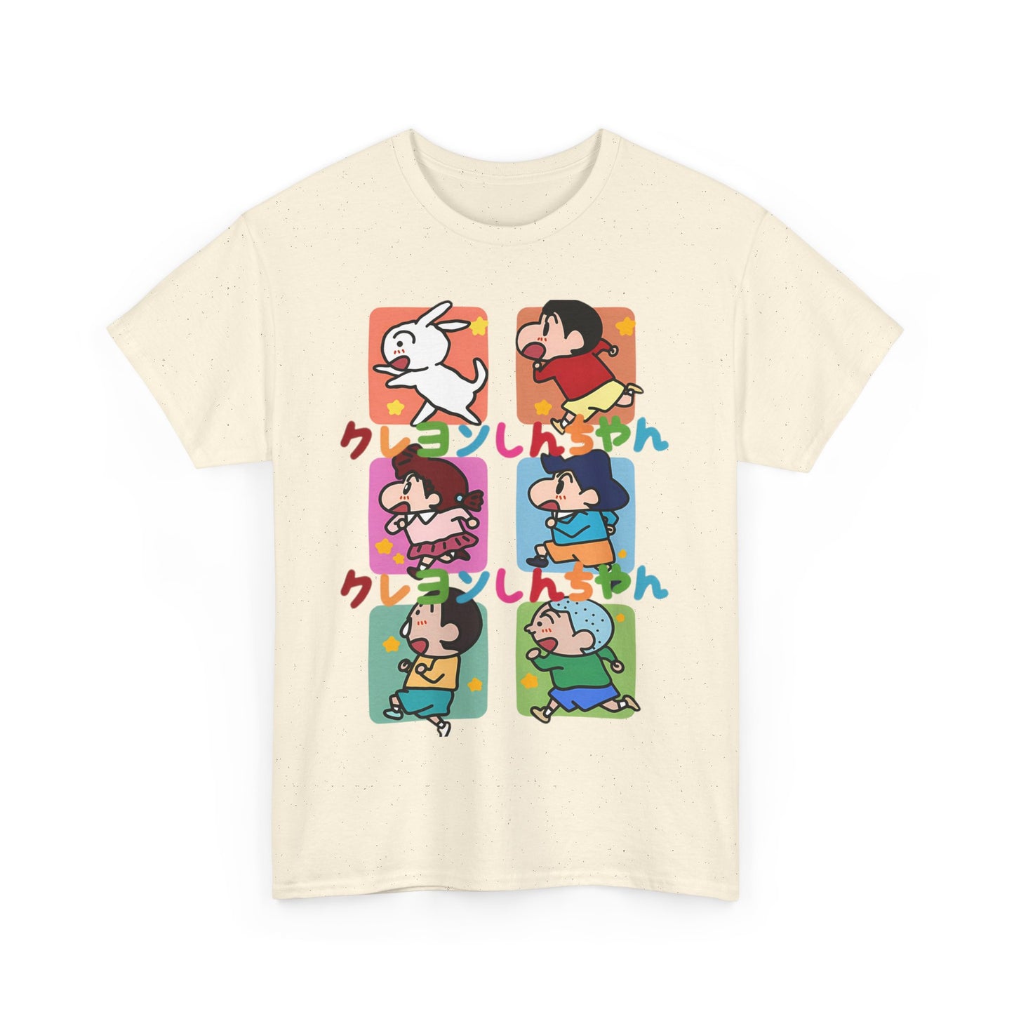 Shinchan T-Shirt – 100% Cotton Funny Anime Tee for Classic Cartoon Fans