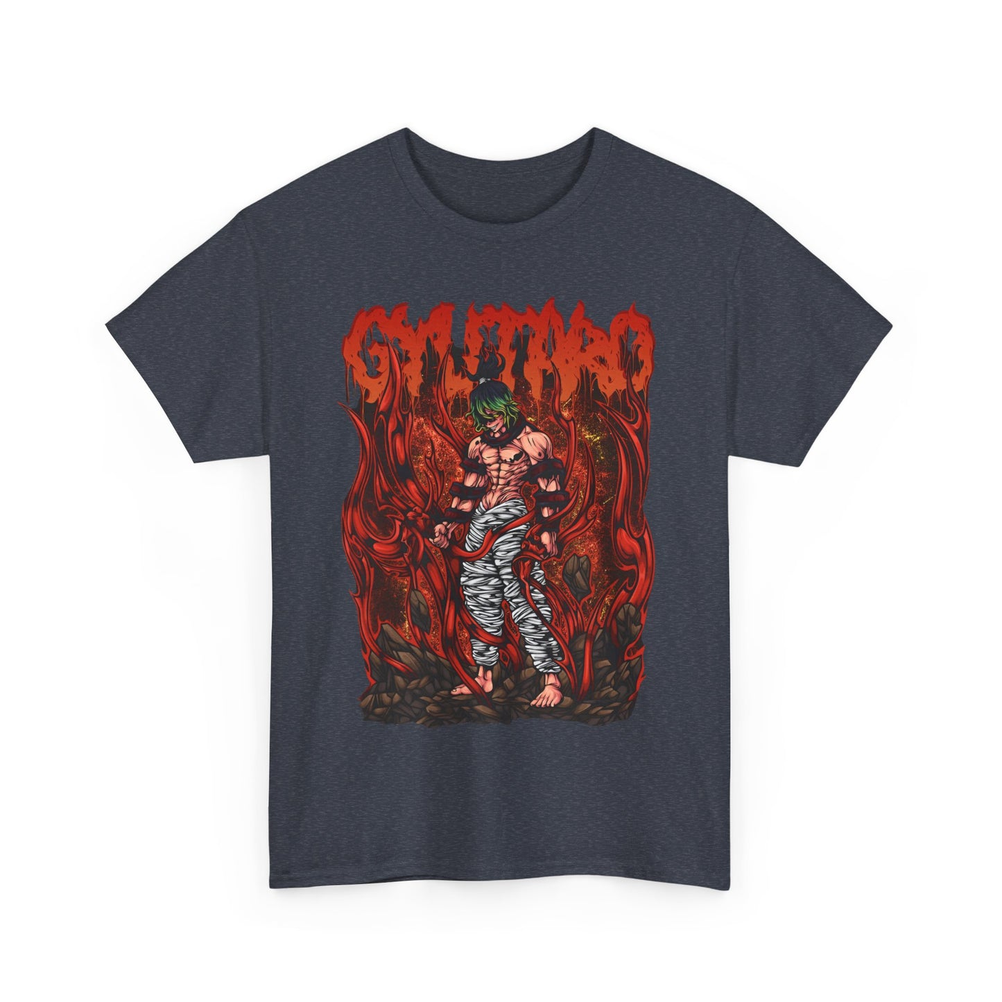 Gyutaro Demon Slayer T-Shirt – 100% Cotton Anime Tee for Upper Moon Six Fans