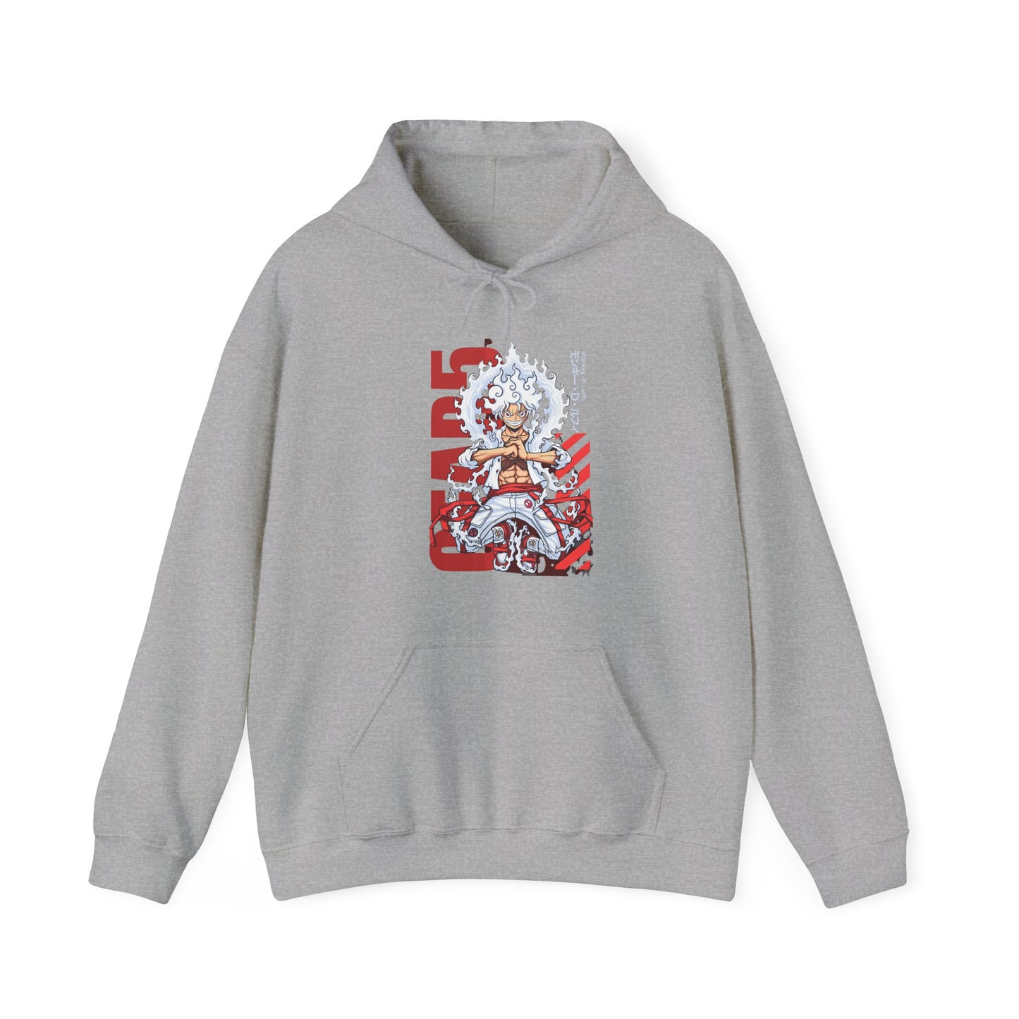 Monkey D. Luffy Hoodie – 100% Cotton One Piece Anime Sweatshirt for Fans