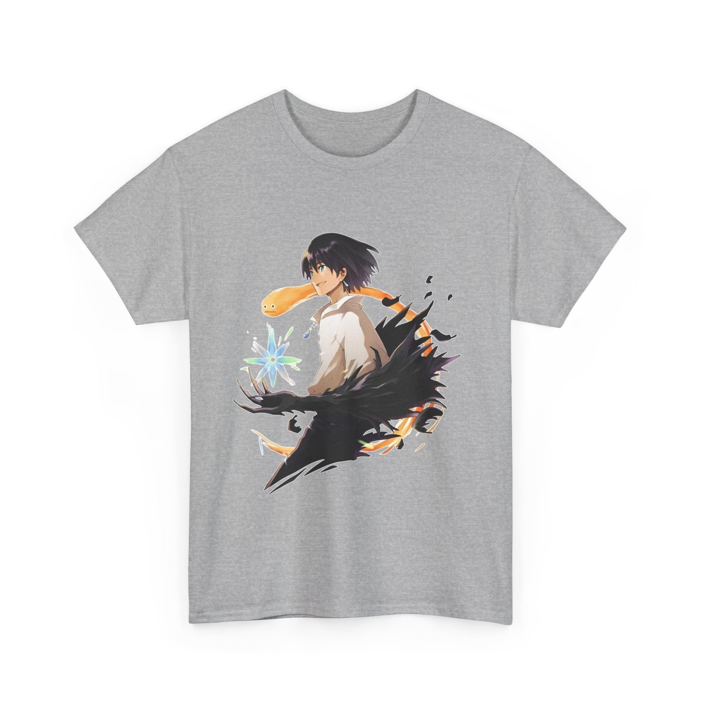 Howl & Calcifer Ghibli T-Shirt – 100% Cotton Anime Shirt Gift