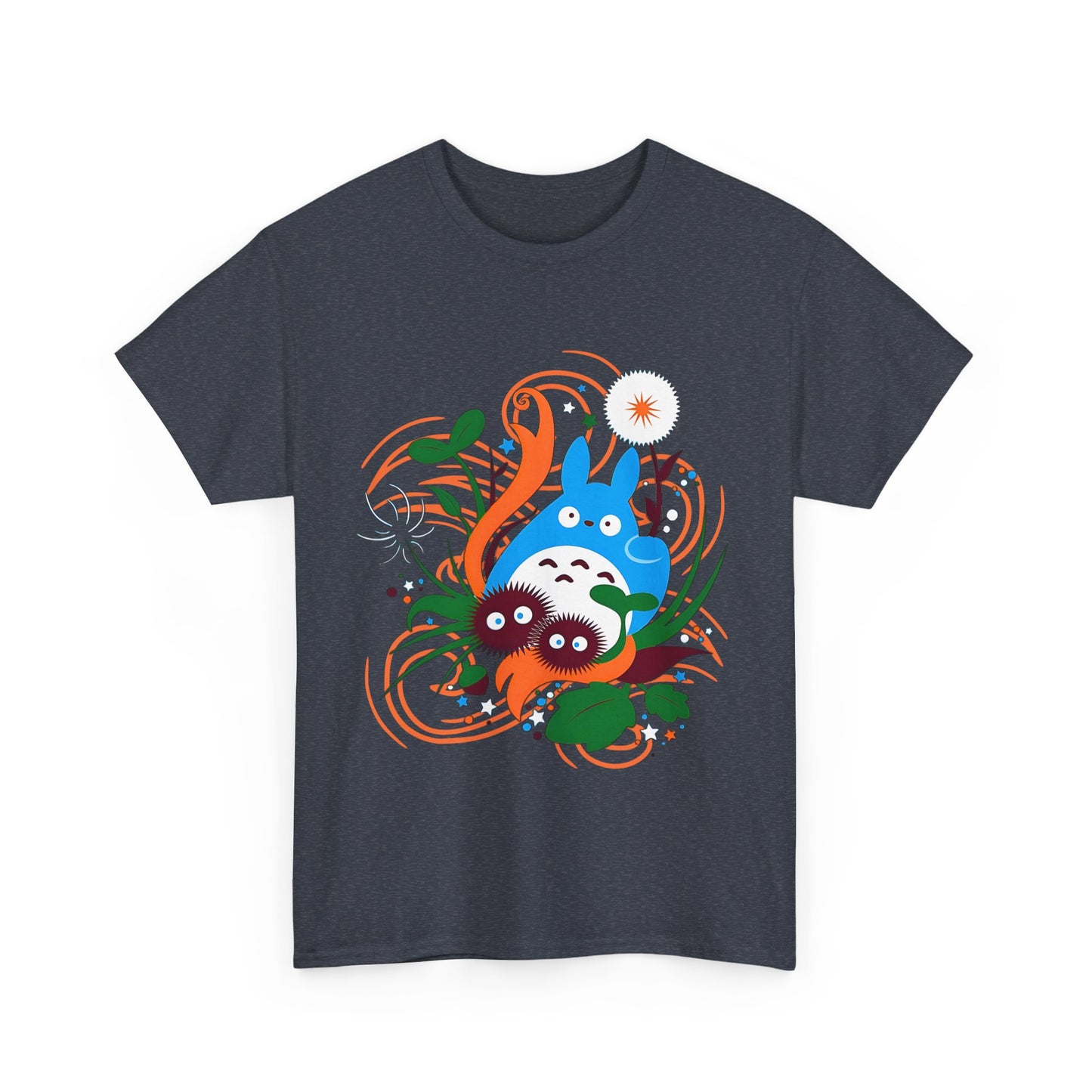 Totoro T-Shirt – 100% Cotton Studio Ghibli Tee for Anime Fans & Collectors
