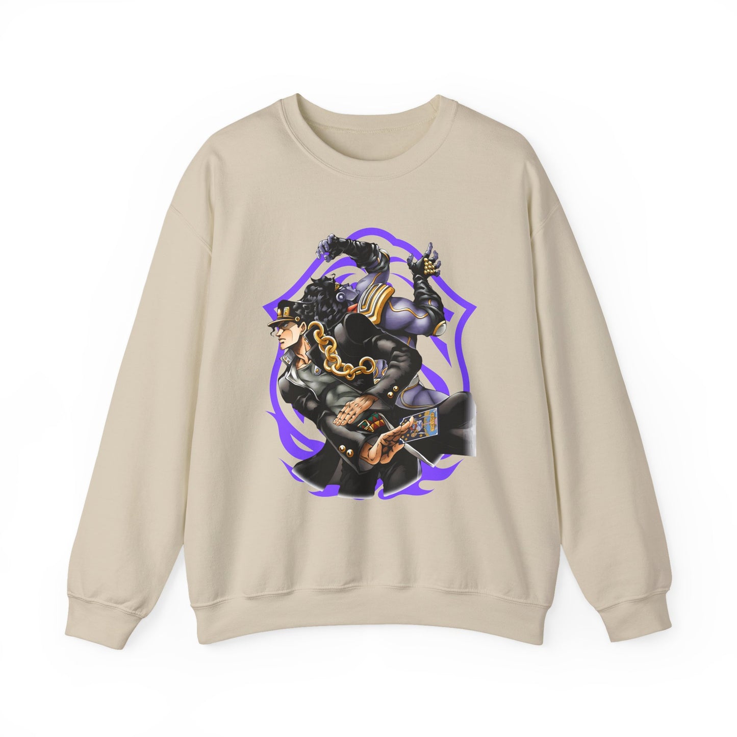 Jotaro Kujo Sweatshirt – 100% Cotton JoJo's Bizarre Adventure Anime Pullover