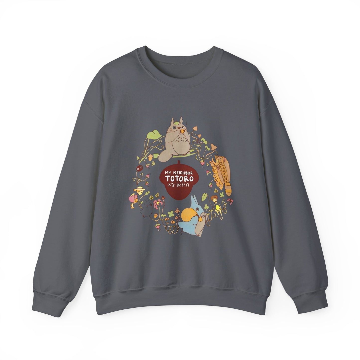 My Neighbor Totoro Sweatshirt – Cozy 100% Cotton Studio Ghibli Anime Pullover