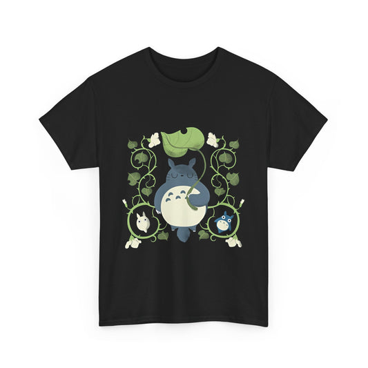 Totoro Nature Shirt – 100% Cotton Ghibli T-Shirt for Forest and Anime Lovers