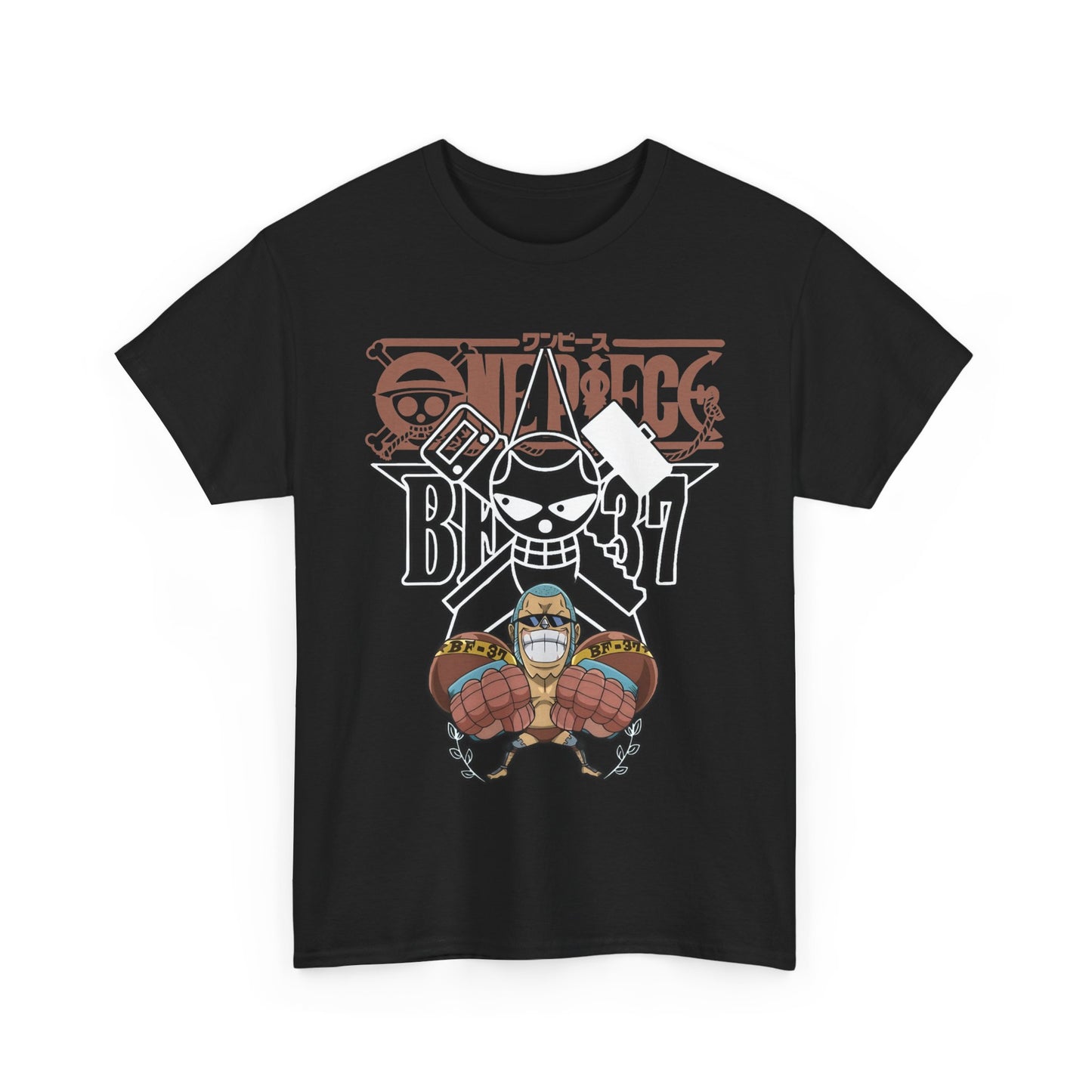 Franky One Piece T-Shirt – 100% Cotton Anime Tee for Fans