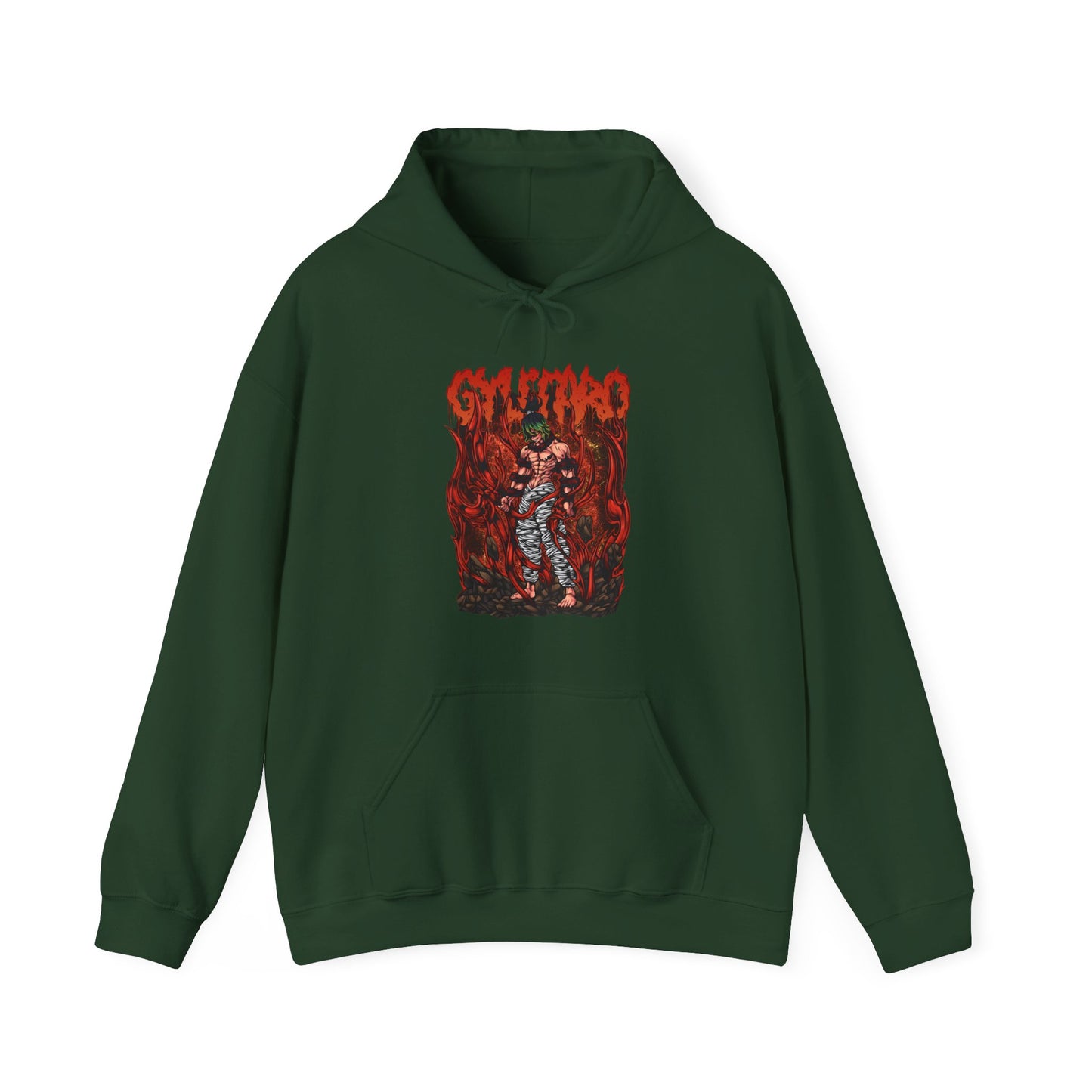 Gyutaro Demon Slayer Hoodie – 100% Cotton Anime Hoodie for Upper Moon Six Fans
