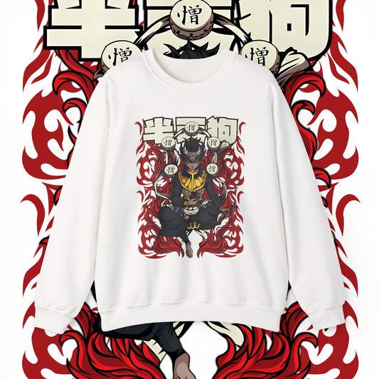 Hantengu Moon Demon Slayer Cotton Sweatshirt