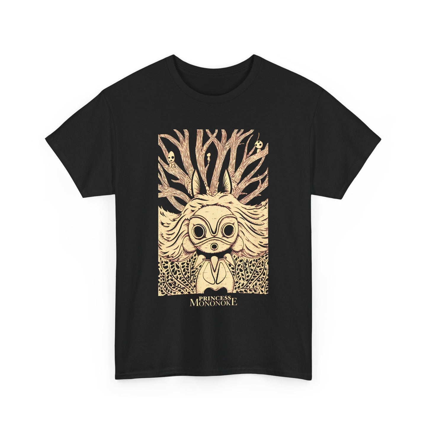 Kodama Spirit Ghibli T-Shirt | 100% Cotton Princess Mononoke Tee