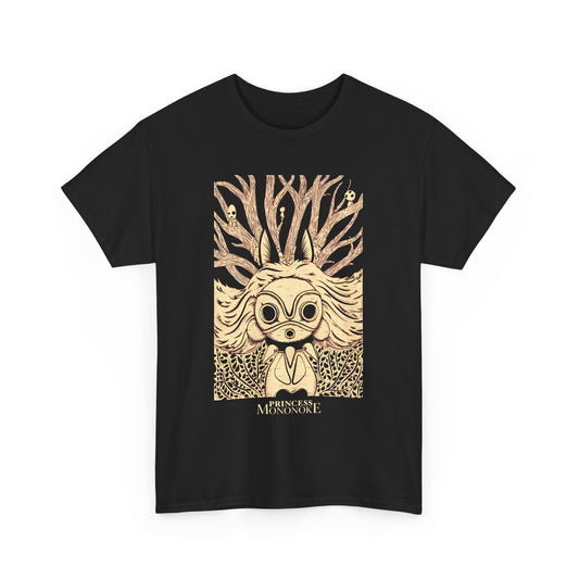 Kodama Spirit Ghibli T-Shirt | 100% Cotton Princess Mononoke Tee
