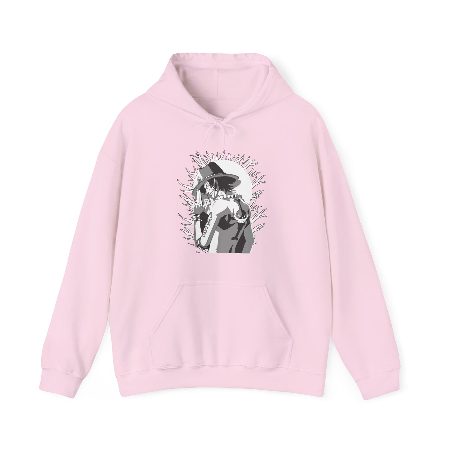 Portgas D. Ace One Piece Hoodie – 100% Cotton Anime Hoodie for Fire Fist Fans