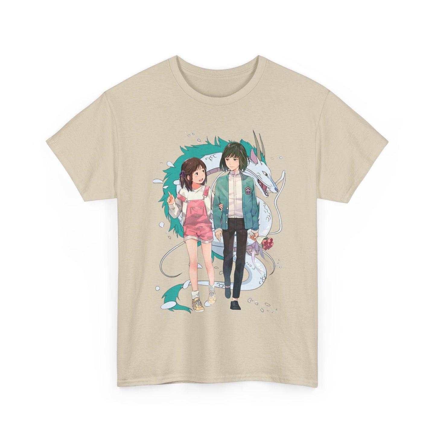 Spirited Away T-Shirt 100% Cotton Studio Ghibli Anime Graphic Tee