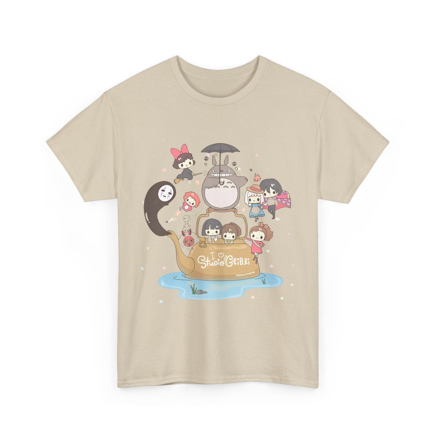 Ghibli Characters T-Shirt – 100% Cotton Studio Ghibli Anime Tee