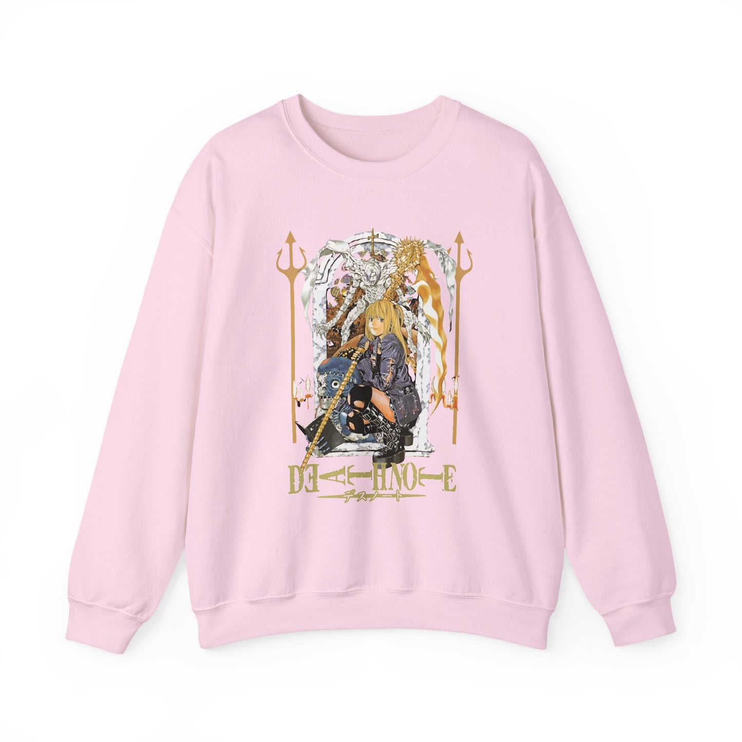 Misa Amane Death Note Sweatshirt – 100% Cotton Anime Pullover for Gothic & Otaku Style