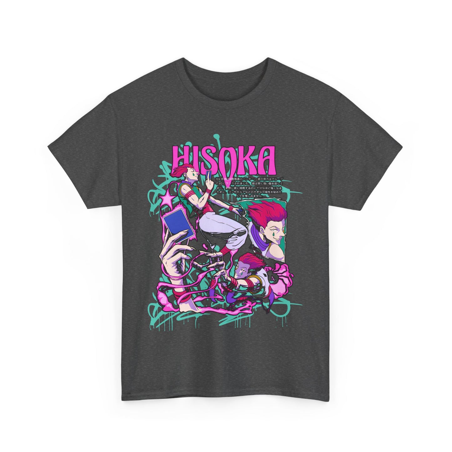 Hisoka Morow Hunter x Hunter T-Shirt – 100% Cotton | Stylish Anime Tee for Hunter x Hunter Fans