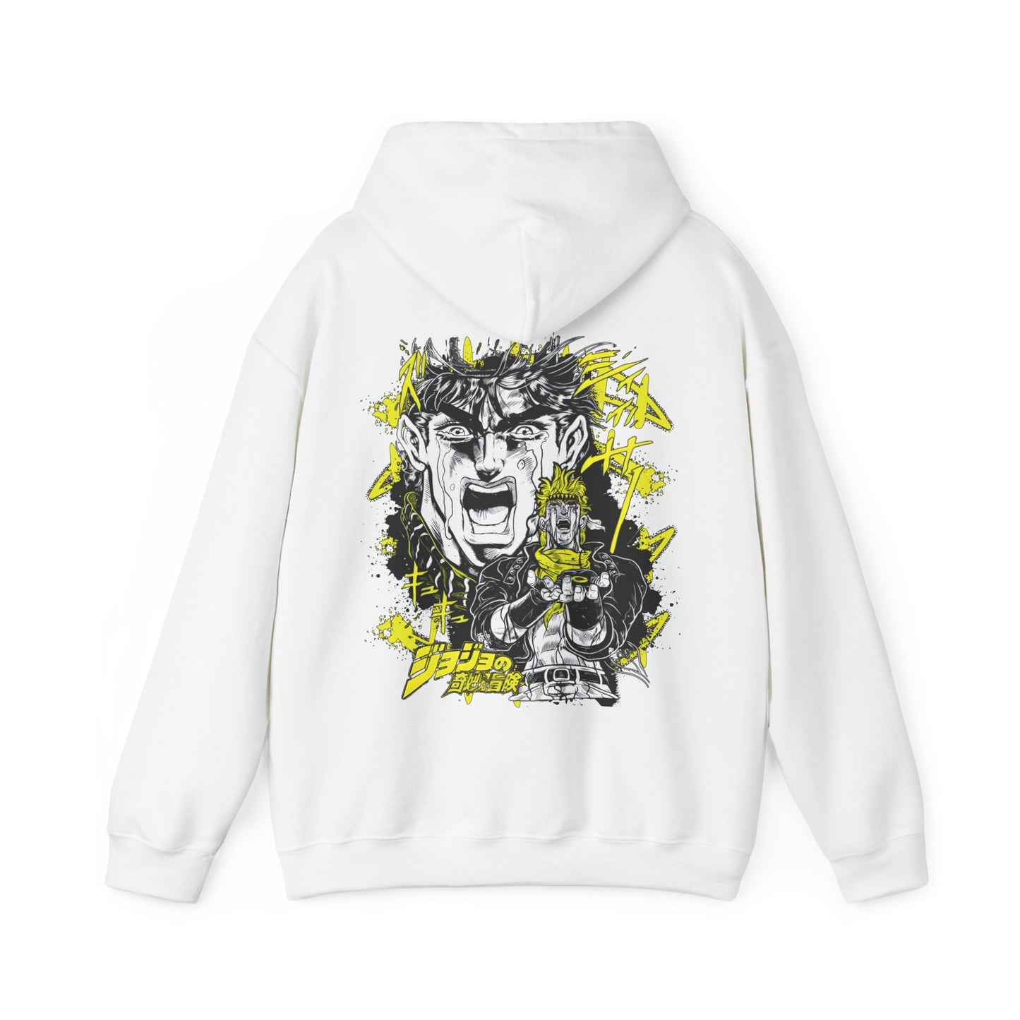 Joestar Back Print Hoodie – 100% Cotton JoJo’s Bizarre Adventure Anime Streetwear