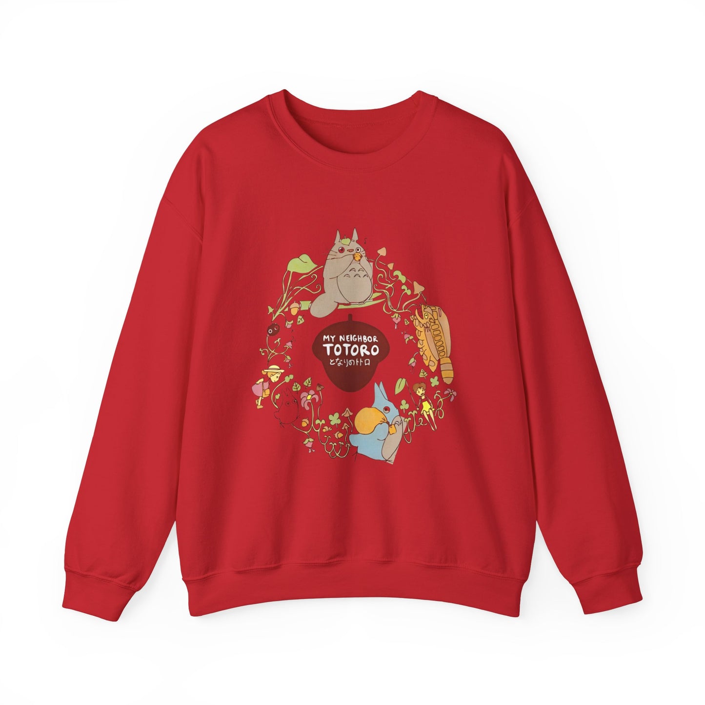 My Neighbor Totoro Sweatshirt – Cozy 100% Cotton Studio Ghibli Anime Pullover