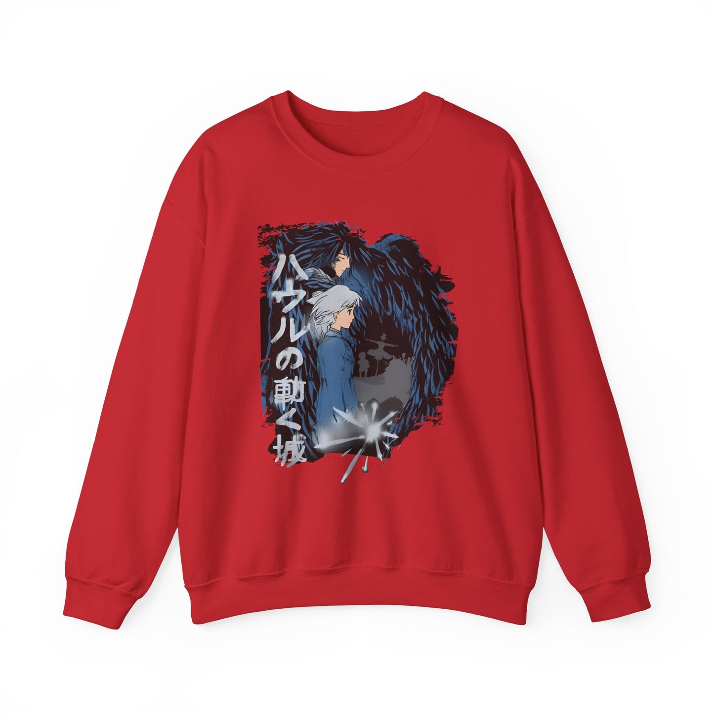 Howl & Sophie Sweatshirt – 100% Cotton Studio Ghibli Pullover Inspired by Howl’s Moving Castle