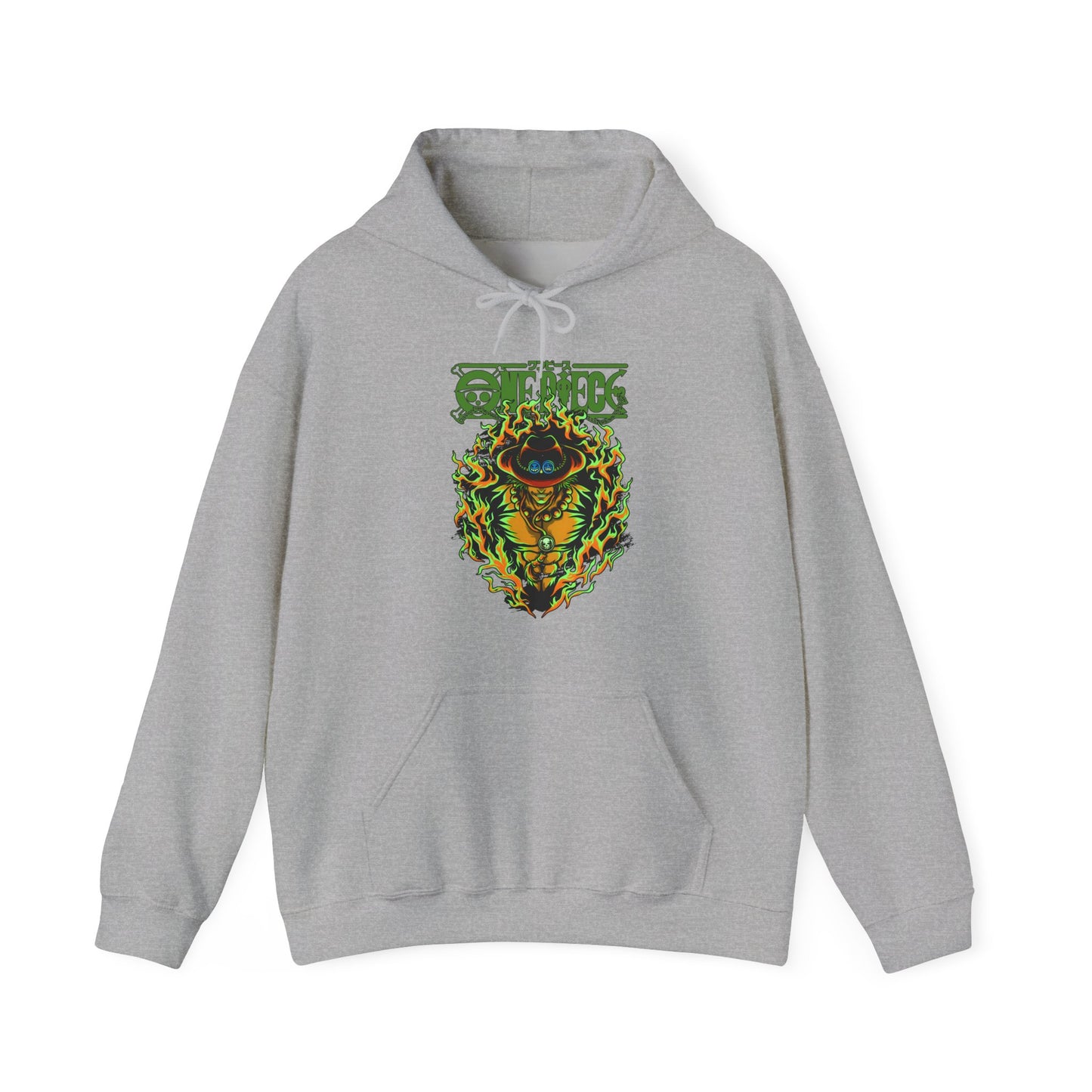 Portgas D. Ace One Piece Hoodie – 100% Cotton Anime Hoodie for Fire Fist Fans