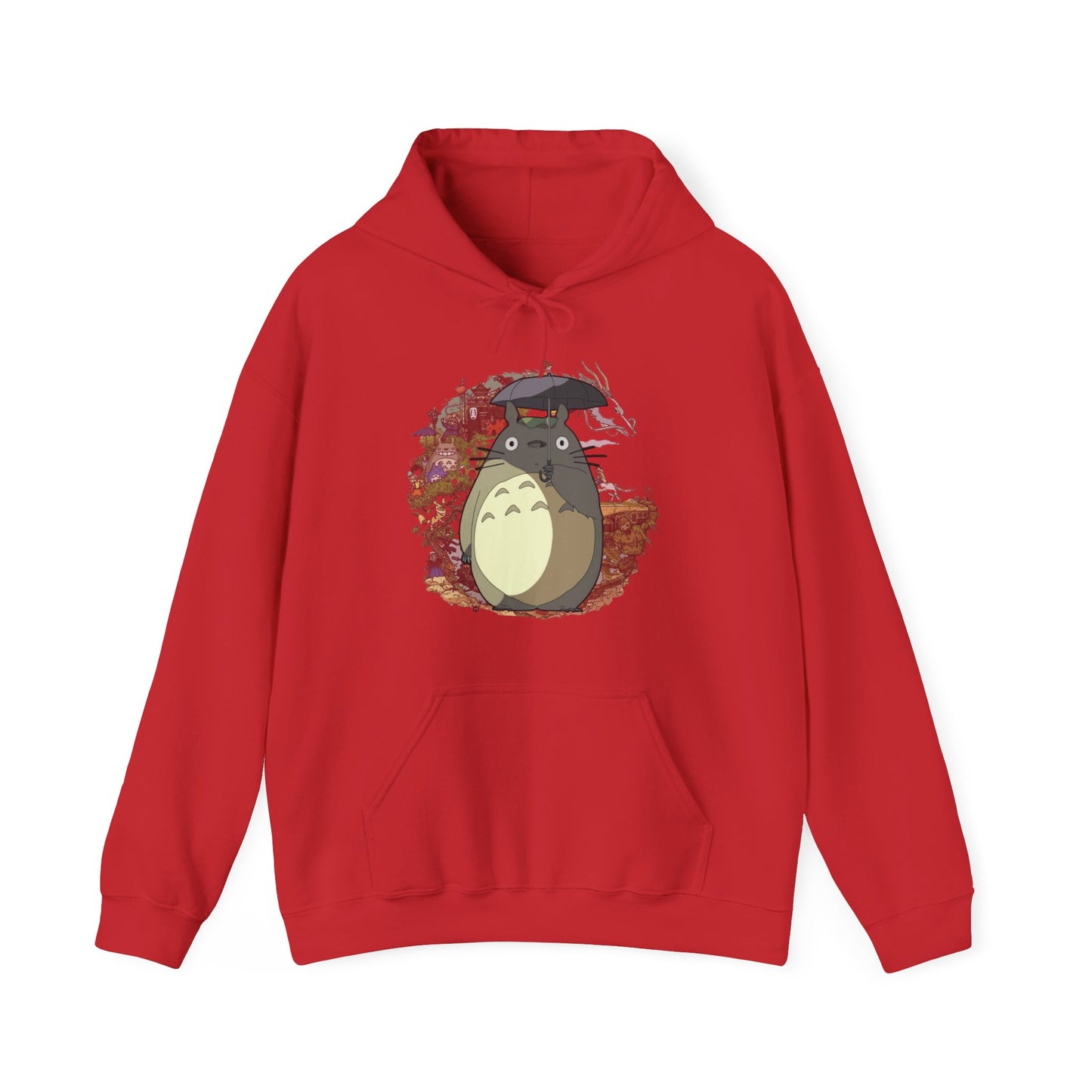My Neighbor Totoro Dreams Hoodie – 100% Cotton Gildan 18500 | Studio Ghibli Aesthetic