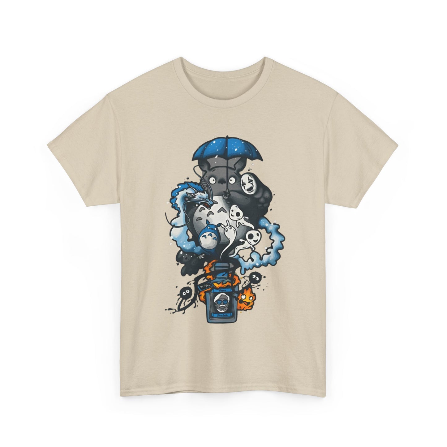 Totoro Magic Ghibli T-Shirt – 100% Cotton Studio Ghibli Tee