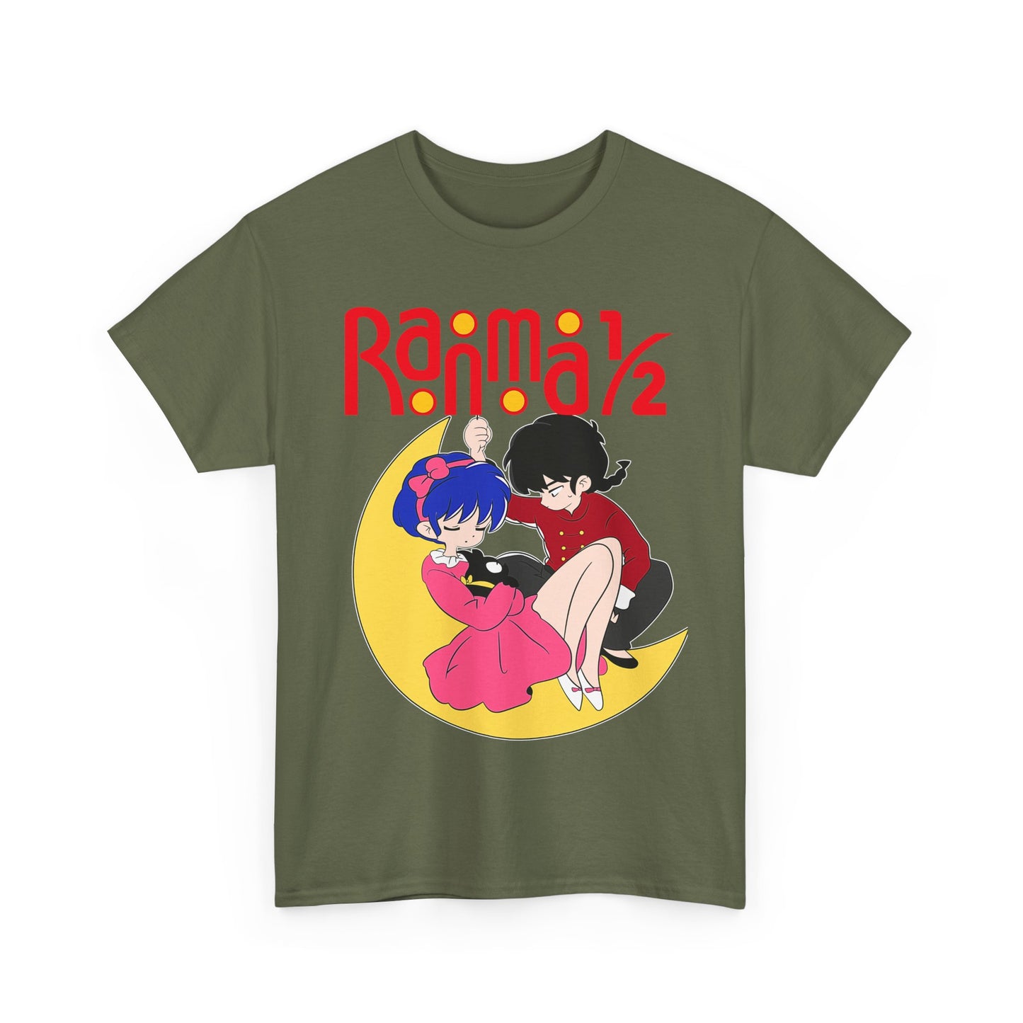 Ranma ½ Love T-Shirt – 100% Cotton Anime Tee Featuring Romantic Classic Art