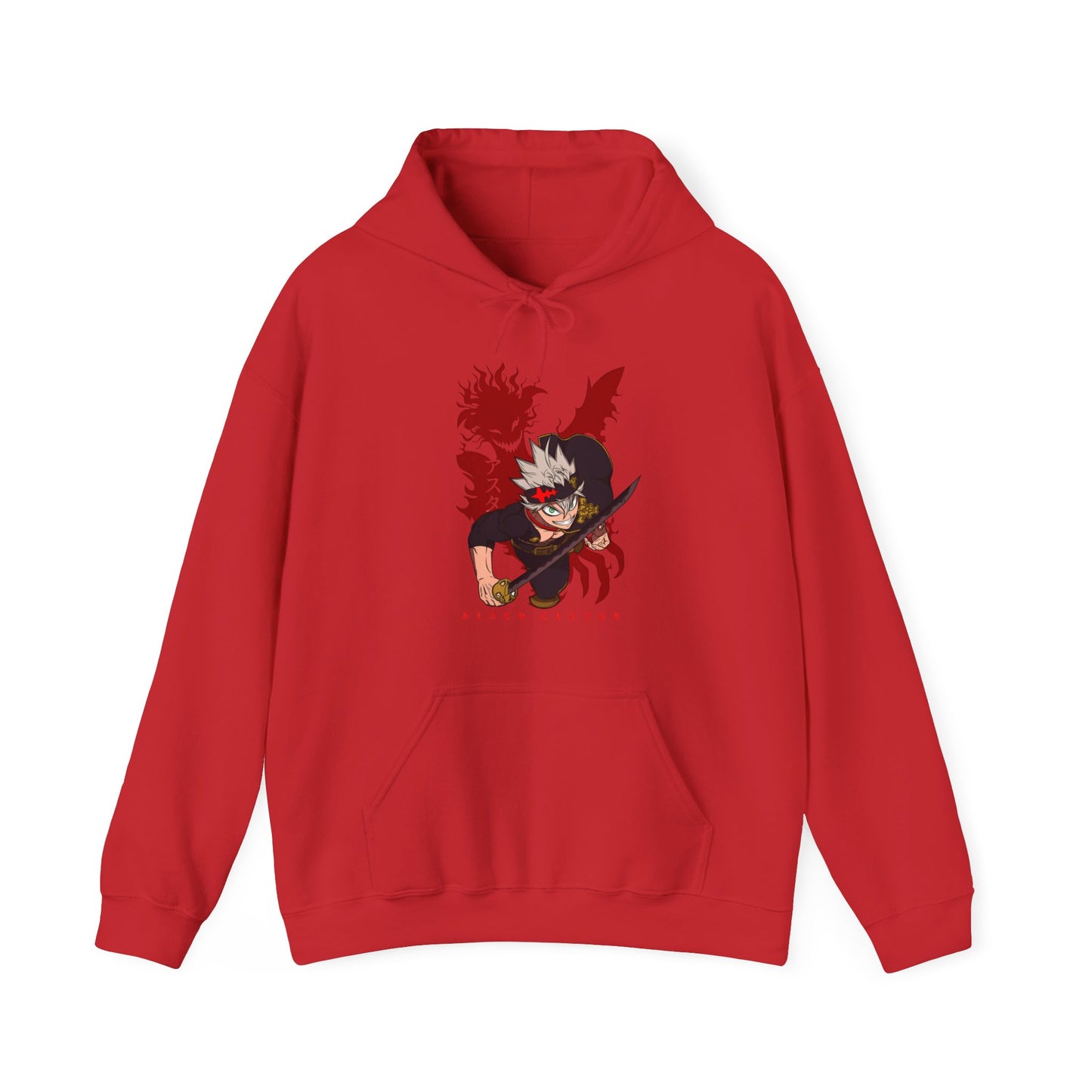 Asta Black Clover Hoodie – 100% Cotton Anime Sweatshirt for Magic Knight Fans