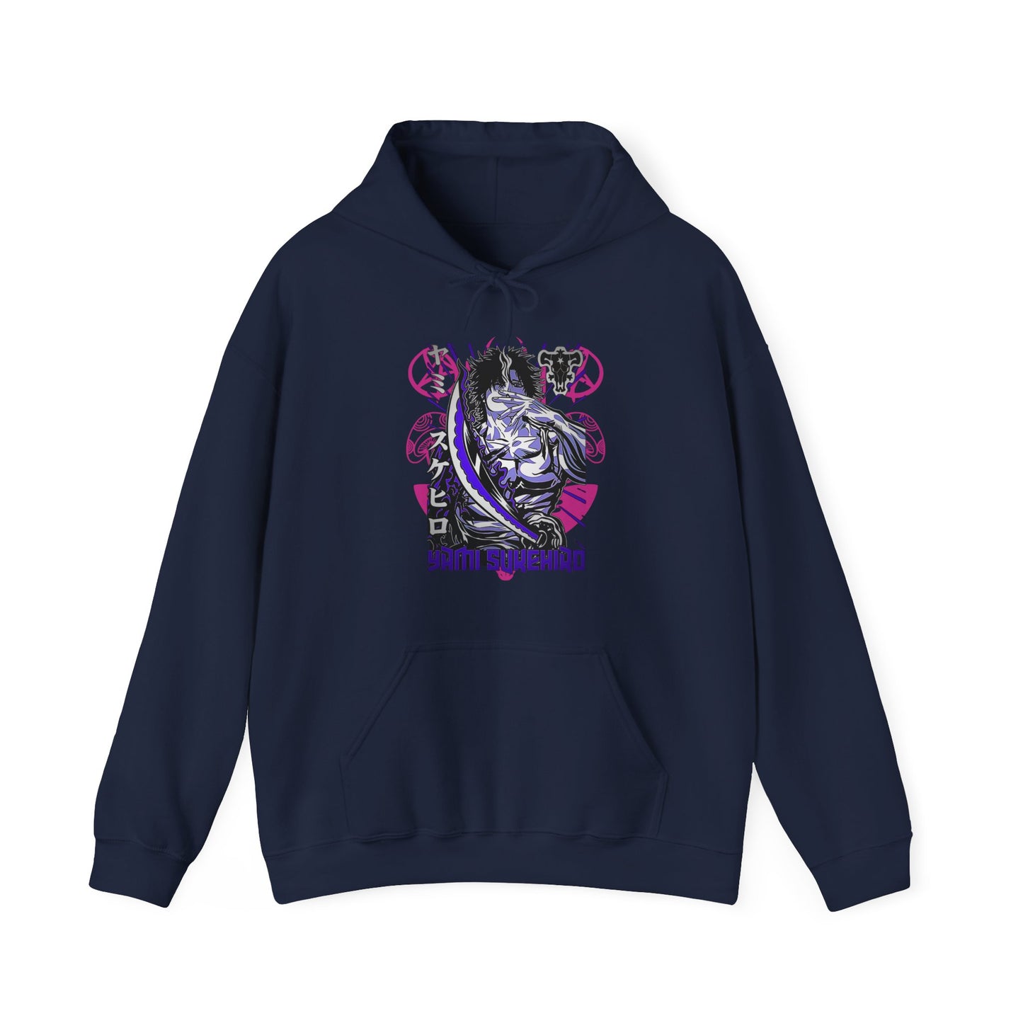 Yami Sukehiro Hoodie – 100% Cotton Black Clover Anime Hoodie for True Fans