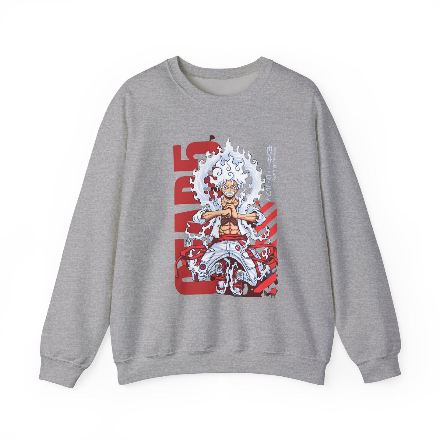 Monkey D. Luffy One Piece Sweatshirt – 100% Cotton Anime Pullover for True Fans