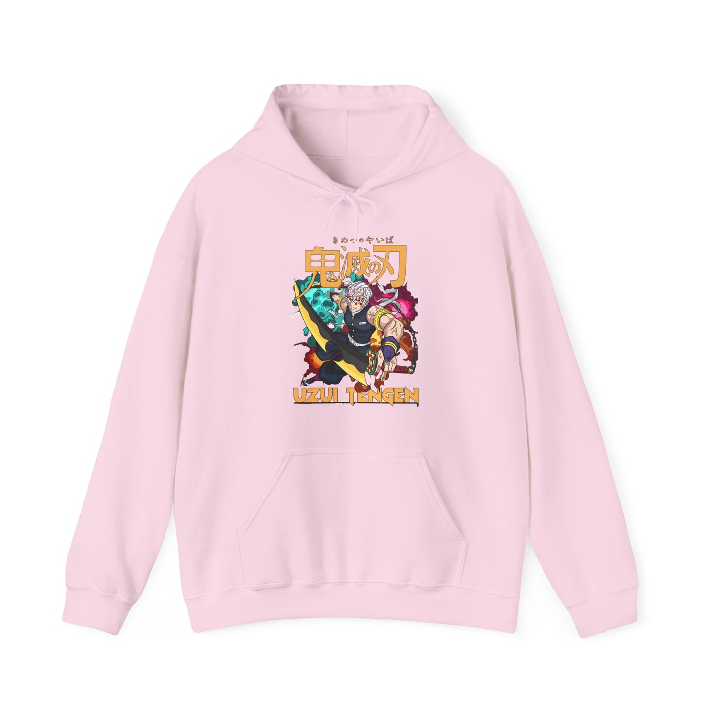 Uzui Tengen Demon Slayer Hoodie – 100% Cotton Anime Pullover for Kimetsu no Yaiba Fans
