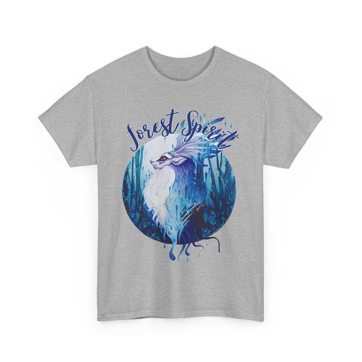 Forest Spirit Anime Ghibli T-Shirt 100% Cotton | Studio Ghibli Graphic Tee