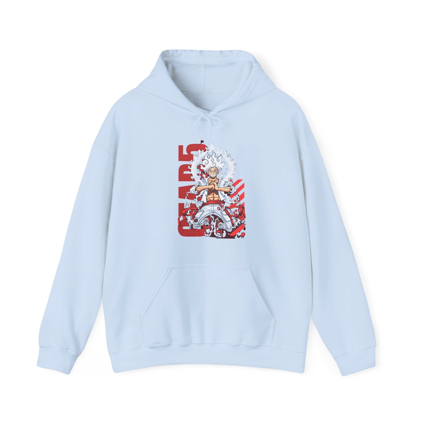 Monkey D. Luffy Hoodie – 100% Cotton One Piece Anime Sweatshirt for Fans