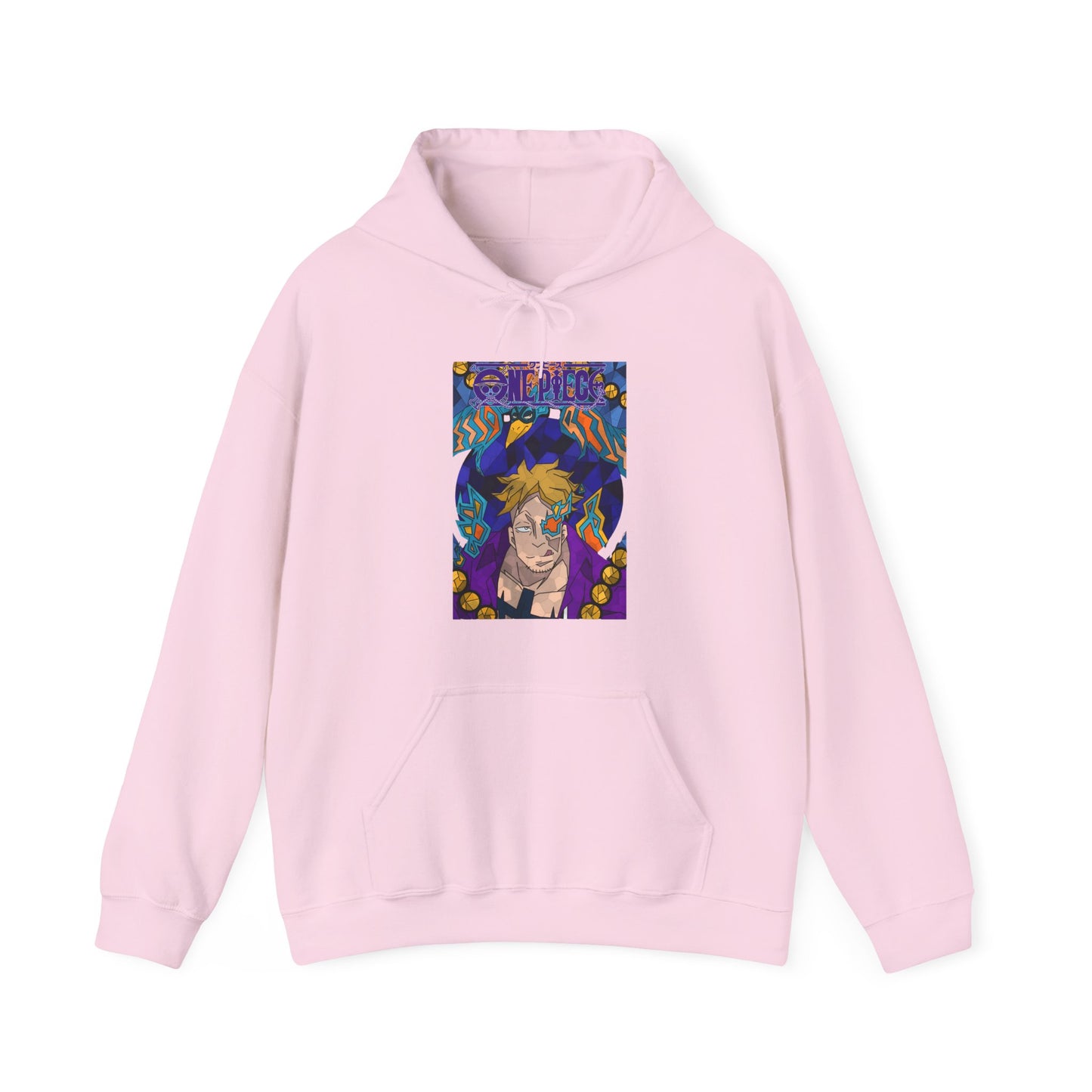 "Marco the Phoenix Hoodie – 100% Cotton One Piece Anime Sweatshirt for Fans"