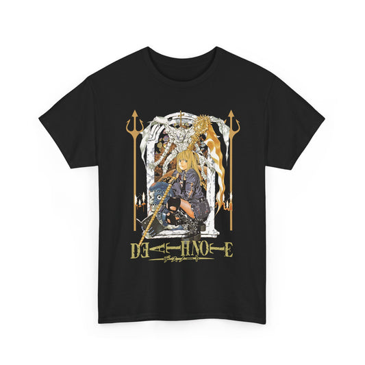 Misa Amane Death Note T-Shirt – 100% Cotton Anime Tee for Otaku & Gothic Fashion Fans