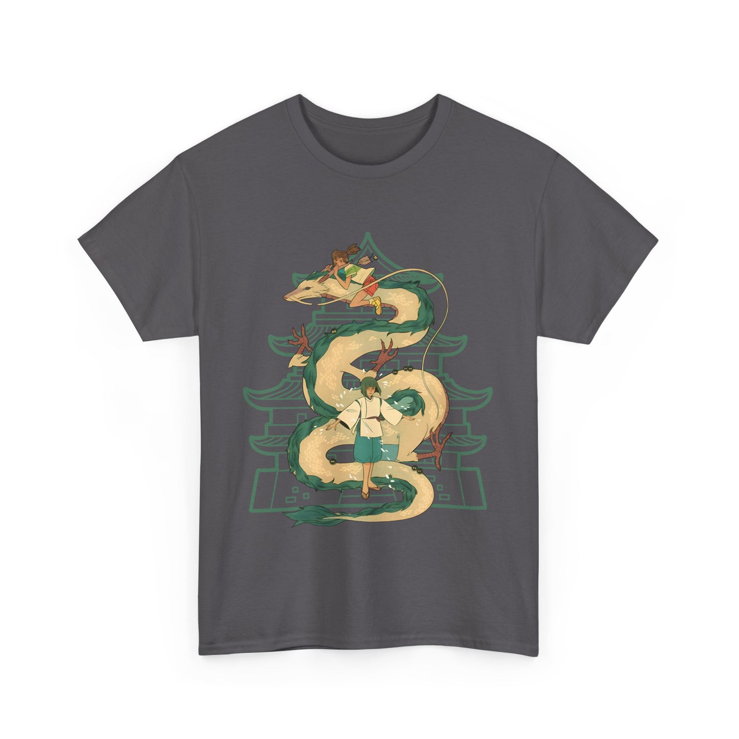 Haku Spirited Away T-Shirt – 100% Cotton Studio Ghibli Anime Shirt for Fans