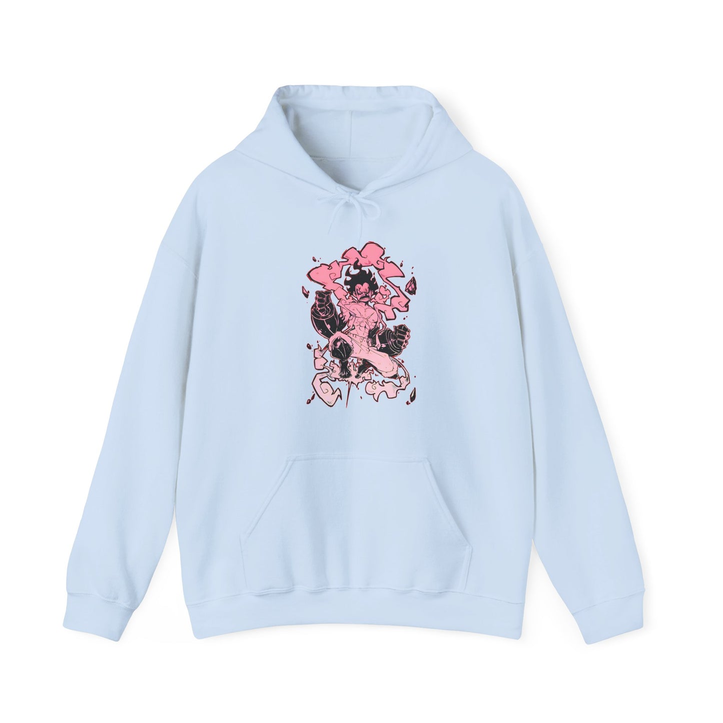 Luffy Gear Fourth Snakeman Hoodie – 100% Cotton One Piece Anime Hoodie