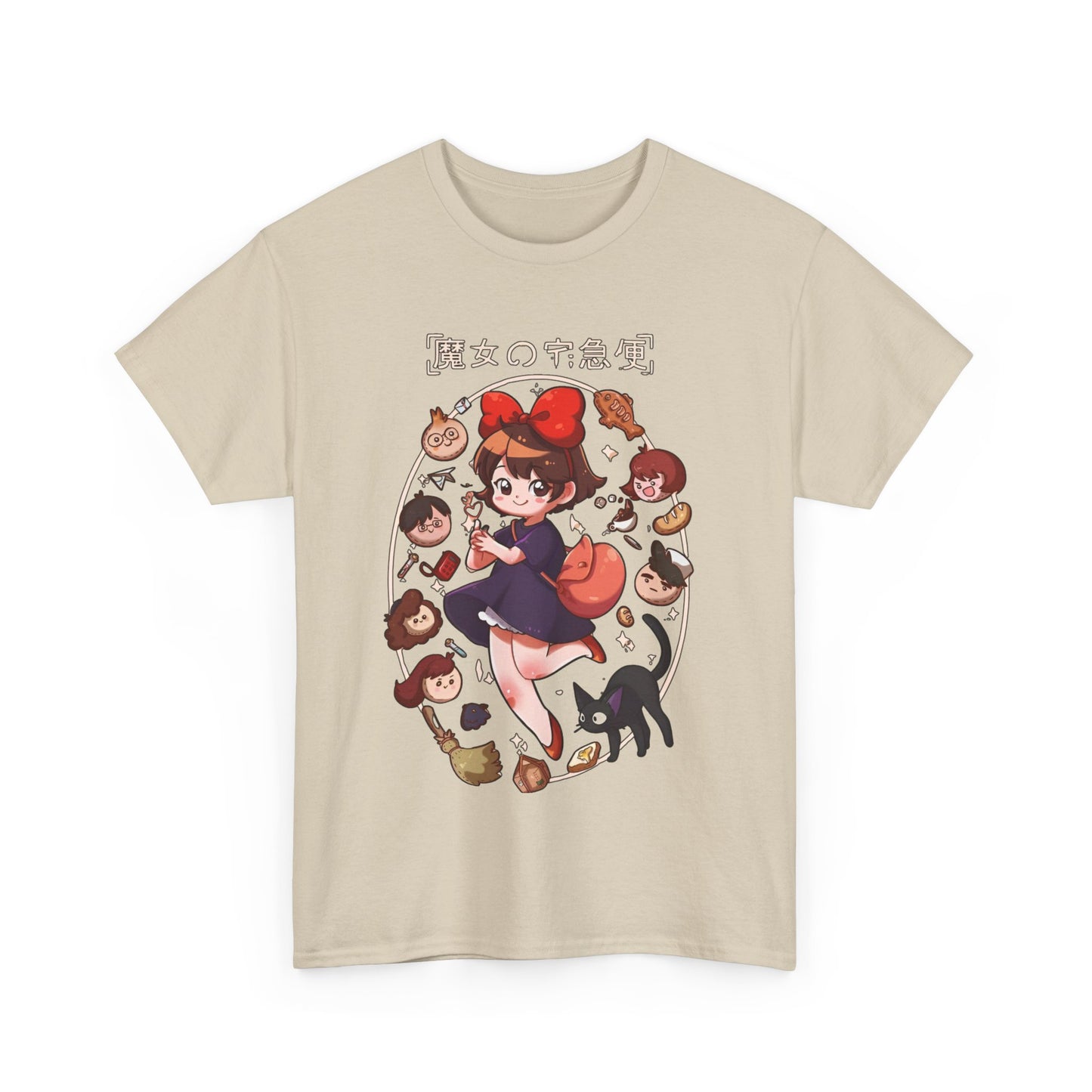 Mononoke Princess Shirt – Ghibli Forest Spirits Cotton Tee