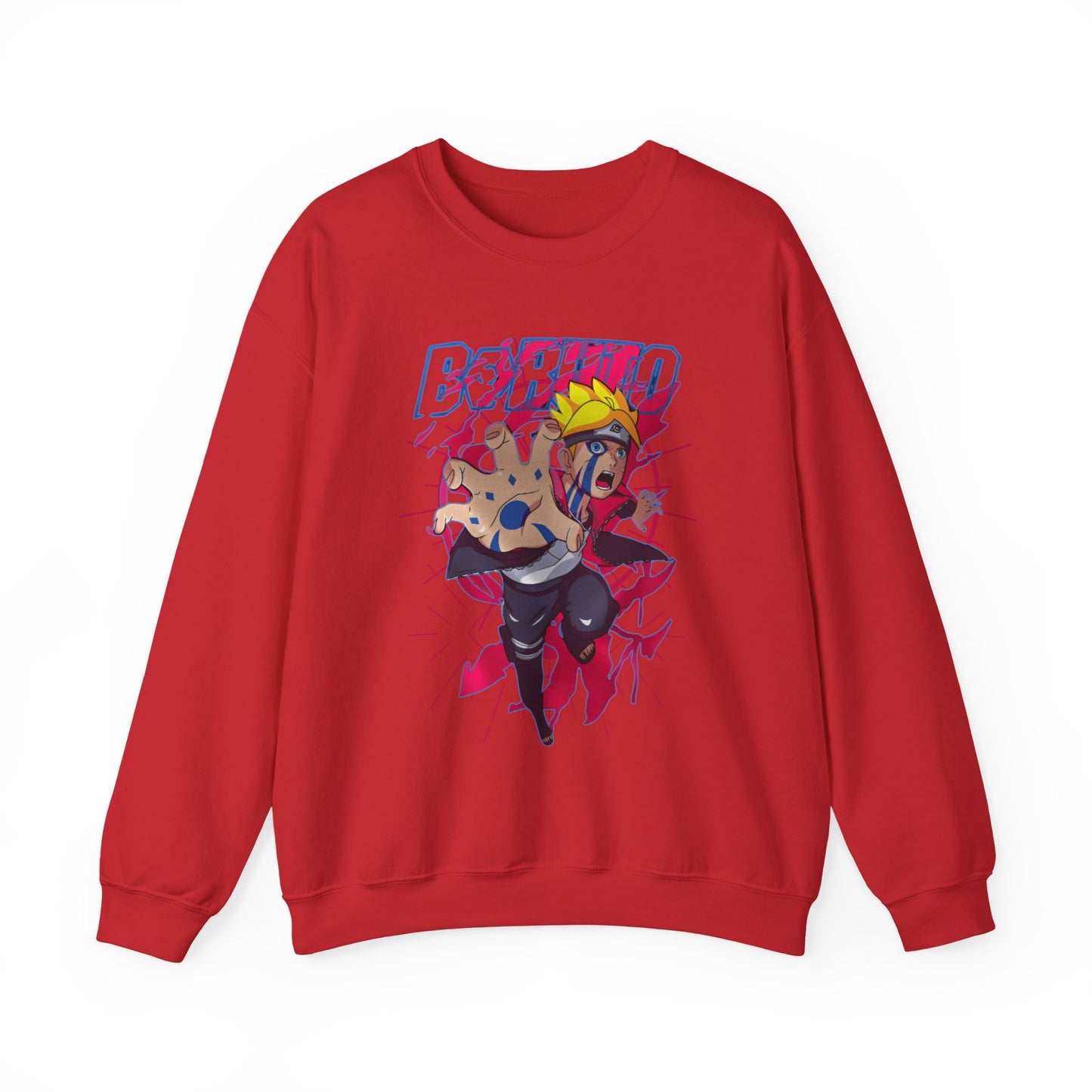 Boruto Naruto Next Generations Sweatshirt – 100% Cotton Anime Pullover for Boruto Fans