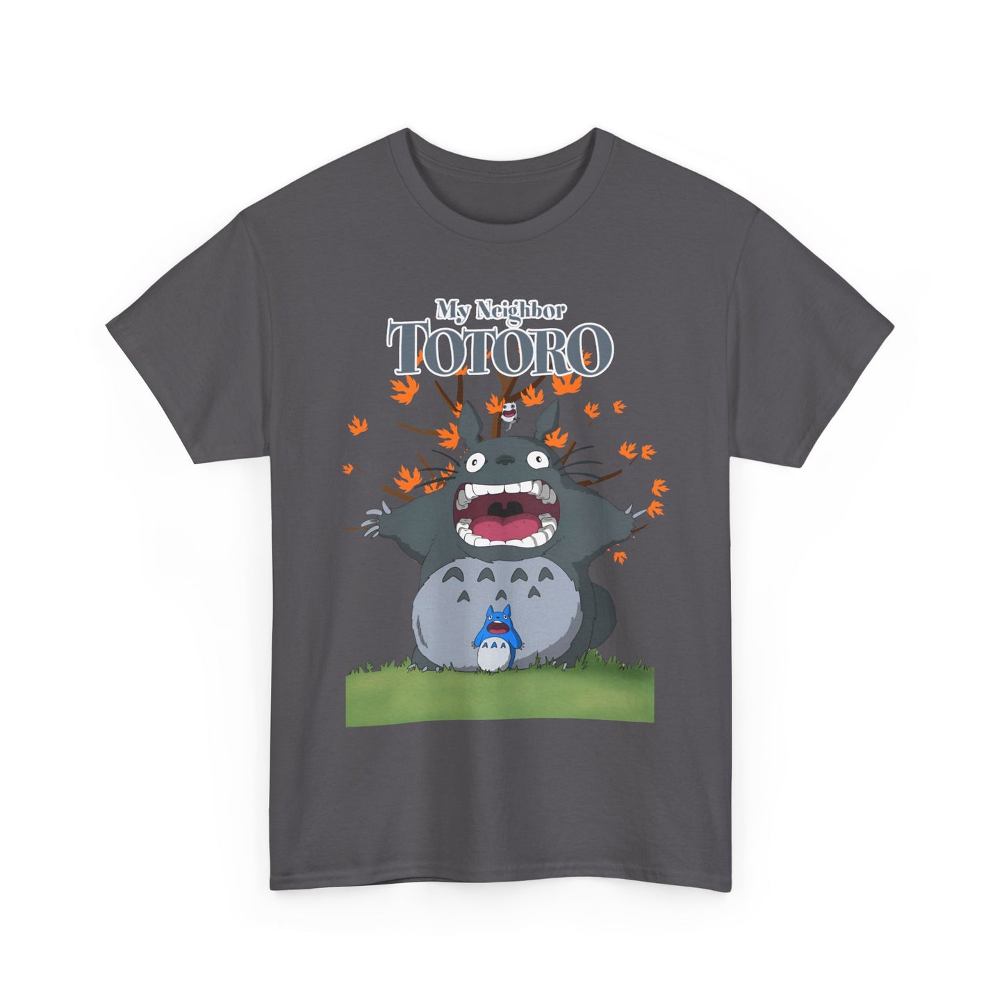 My Neighbor Totoro Scream T-Shirt 100% Cotton Studio Ghibli Tee