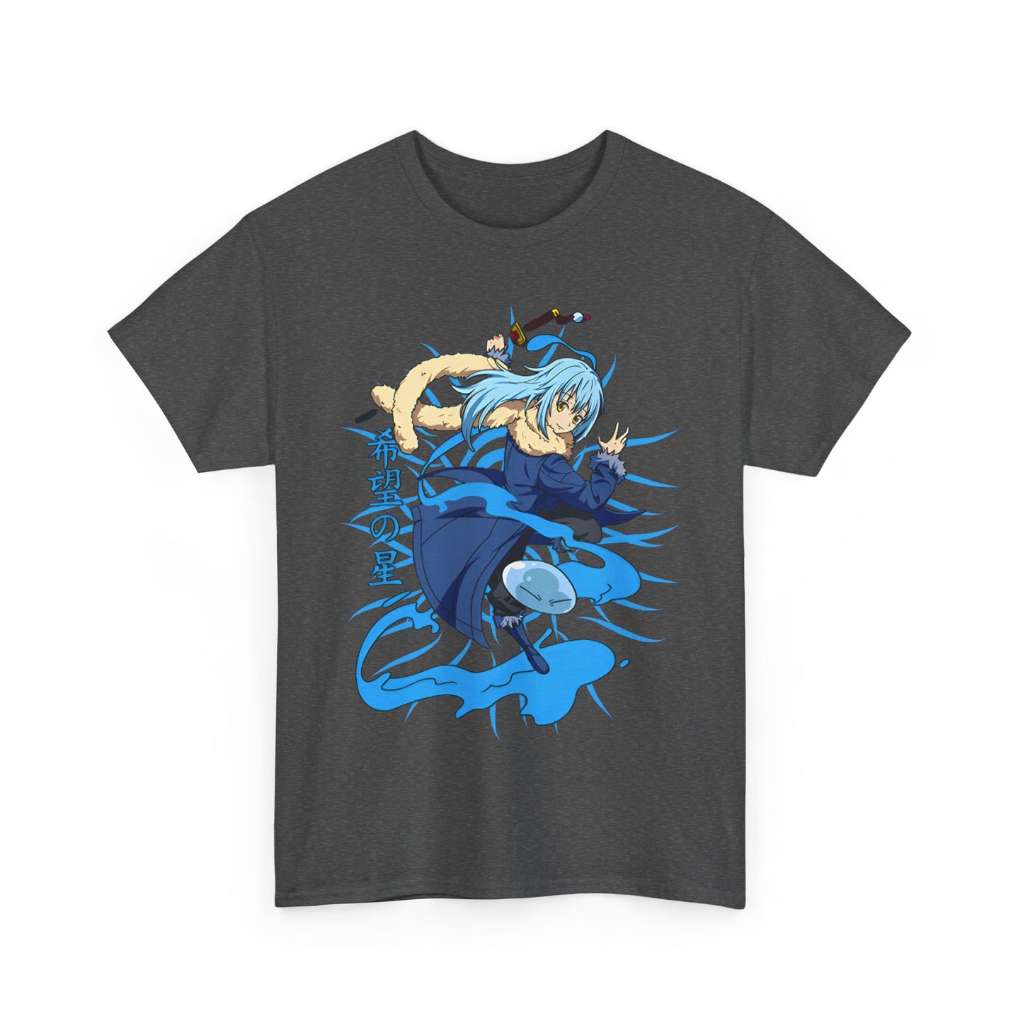 Rimuru Tempest T-Shirt – 100% Cotton Anime Tee from That Time I Got Reincarnated as a Slime
