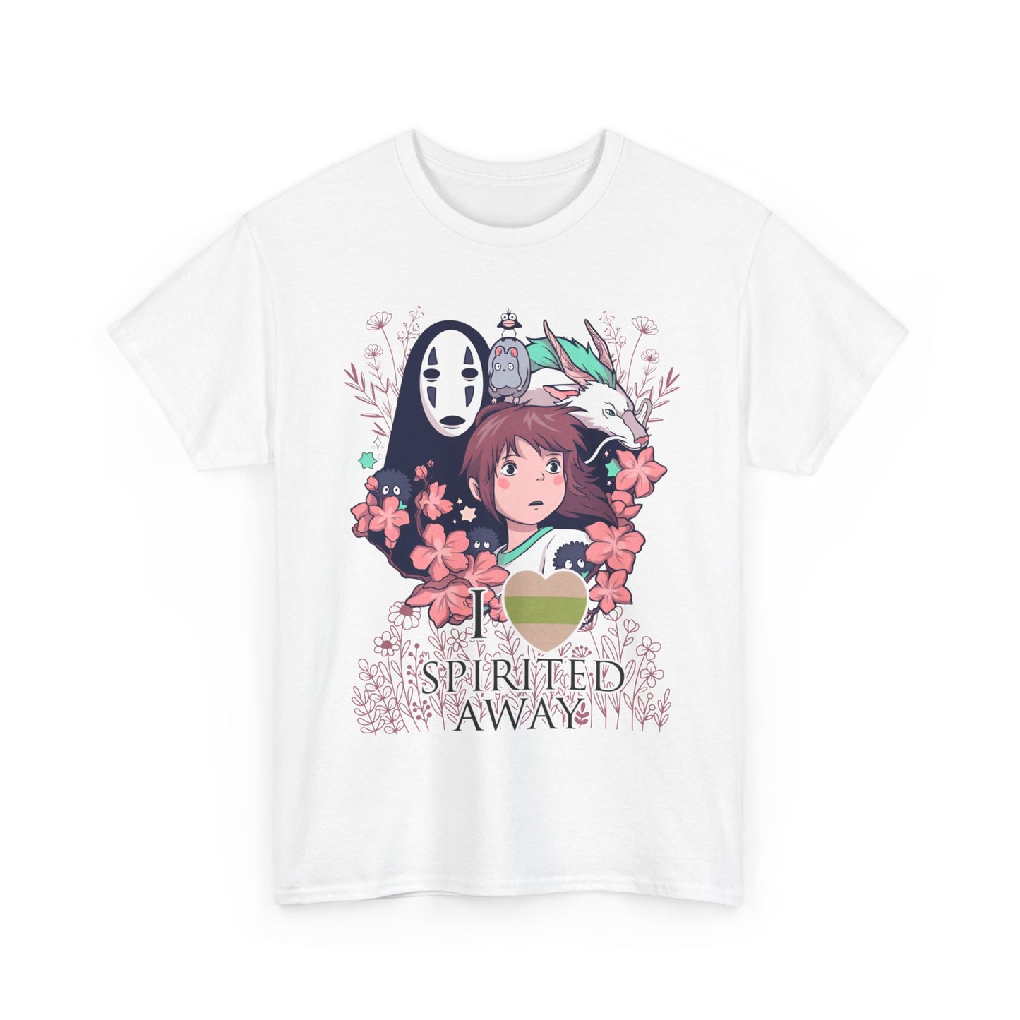 Spirited Away T-Shirt 100% Cotton Studio Ghibli Anime Tee