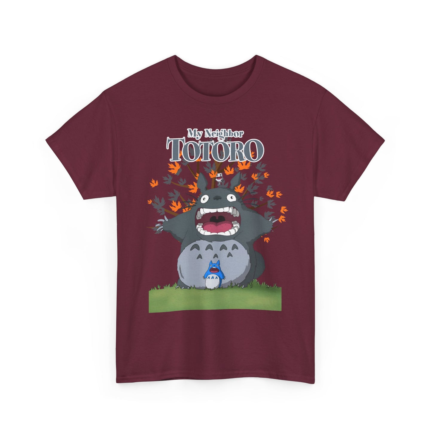 My Neighbor Totoro Scream T-Shirt 100% Cotton Studio Ghibli Tee