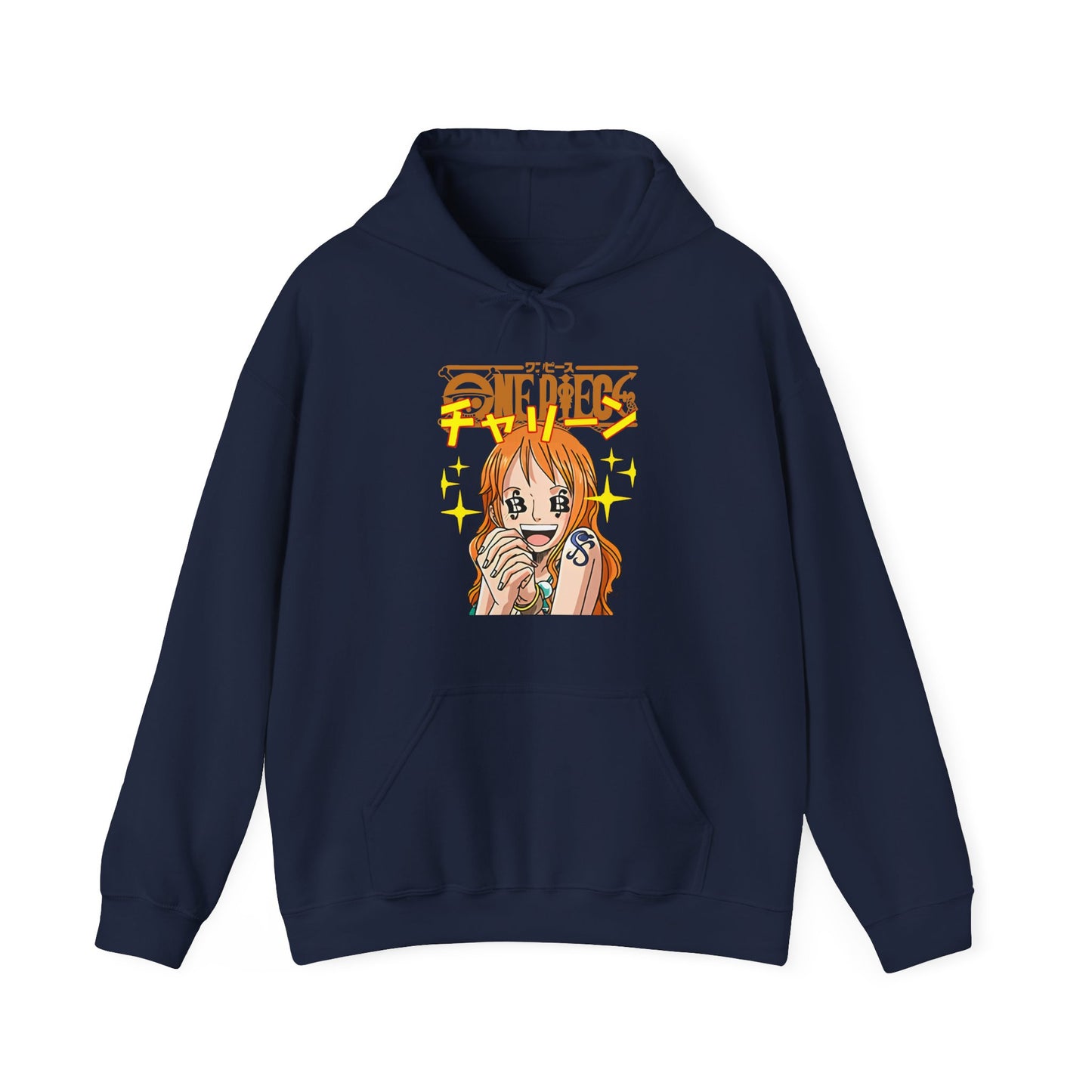 Nami One Piece Hoodie – 100% Cotton Anime Hoodie for Straw Hat Pirate Fan