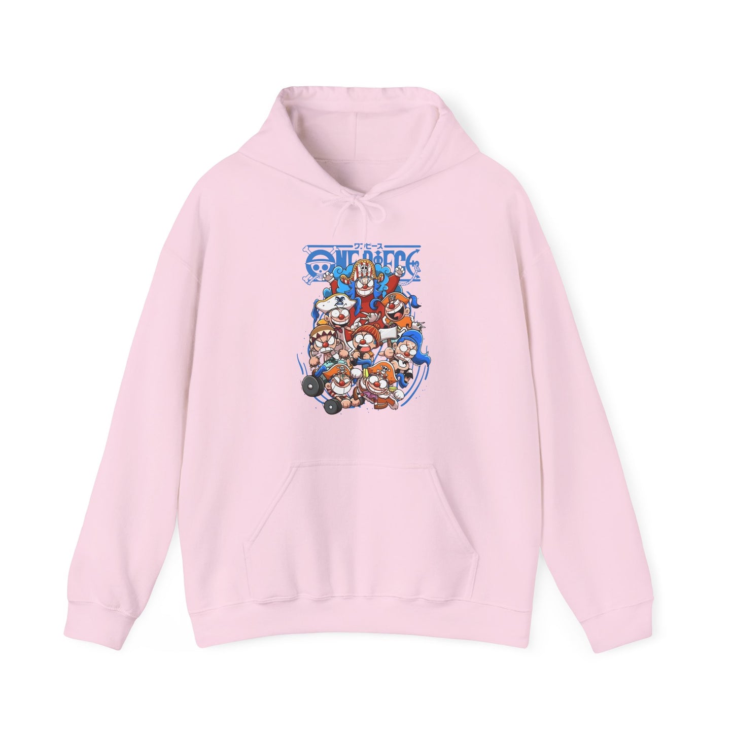 Buggy the Star Clown One Piece Hoodie – 100% Cotton Anime Hoodie for One Piece Fans