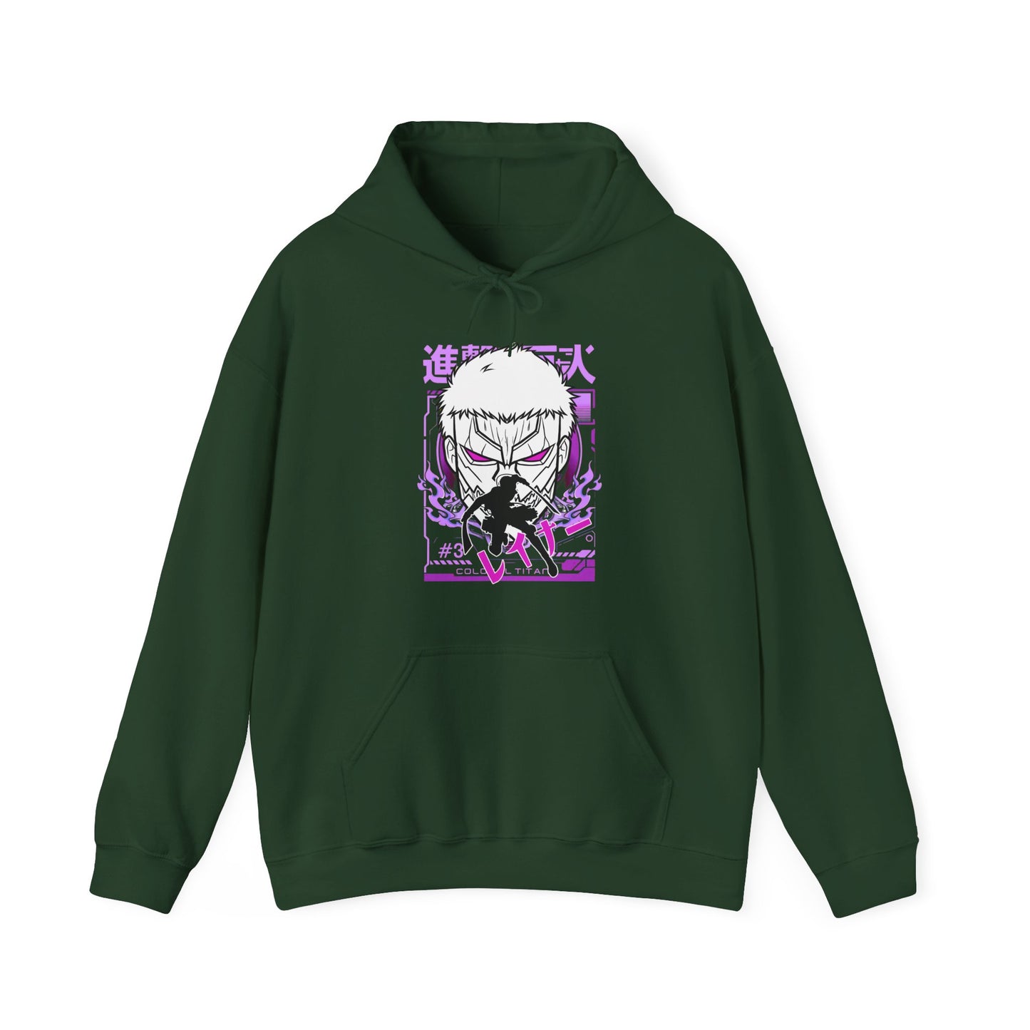 Reiner Braun Hoodie – 100% Cotton Attack On Titan Anime Hoodie for AOT Fans