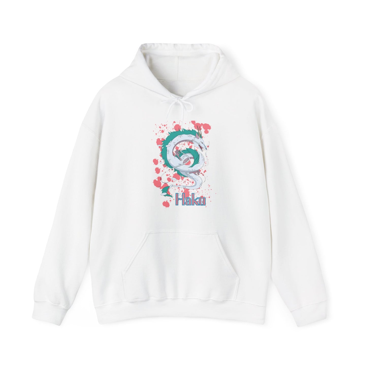 Haku Hoodie – 100% Cotton Spirited Away Dragon Hoodie | Studio Ghibli Anime Apparel