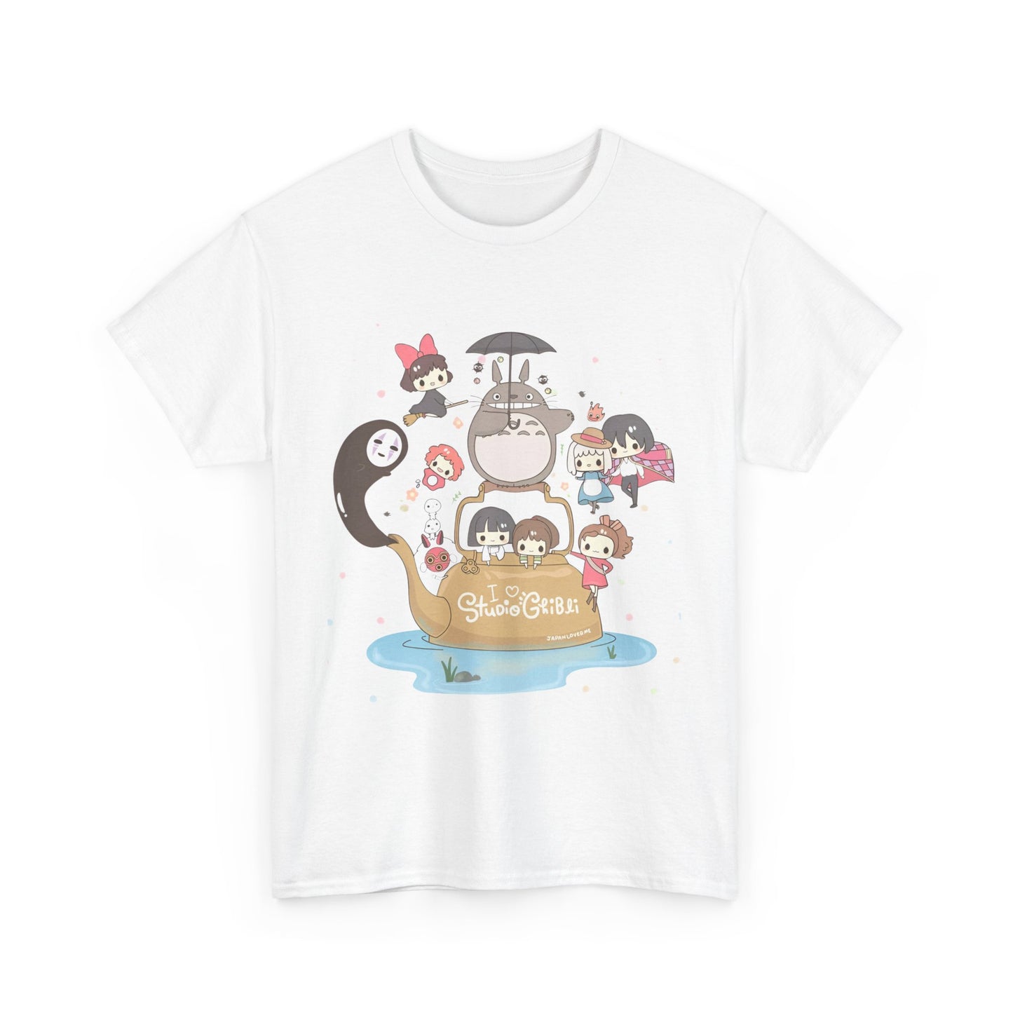 Ghibli Characters T-Shirt – 100% Cotton Studio Ghibli Anime Tee