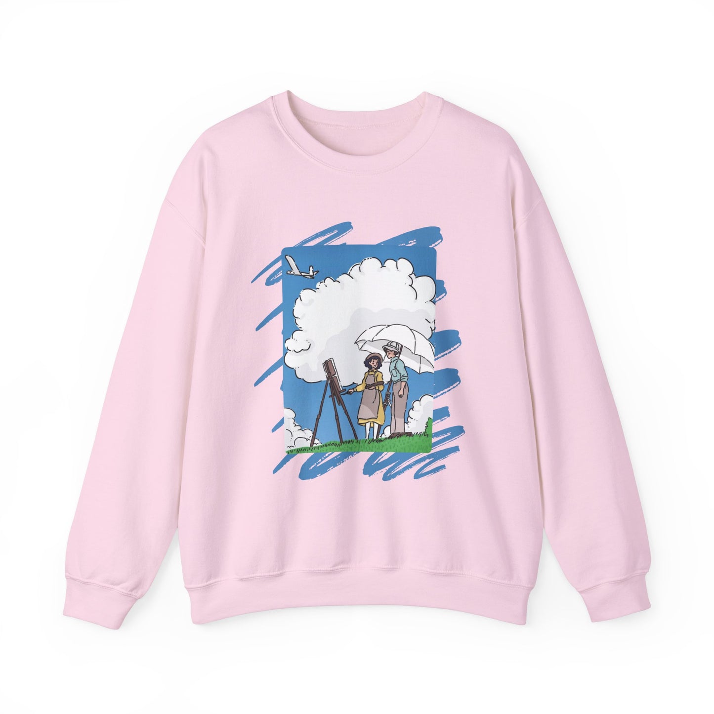 The Wind Rises Studio Ghibli Sweatshirt – 100% Cotton Cozy Anime Pullover for Ghibli Fans