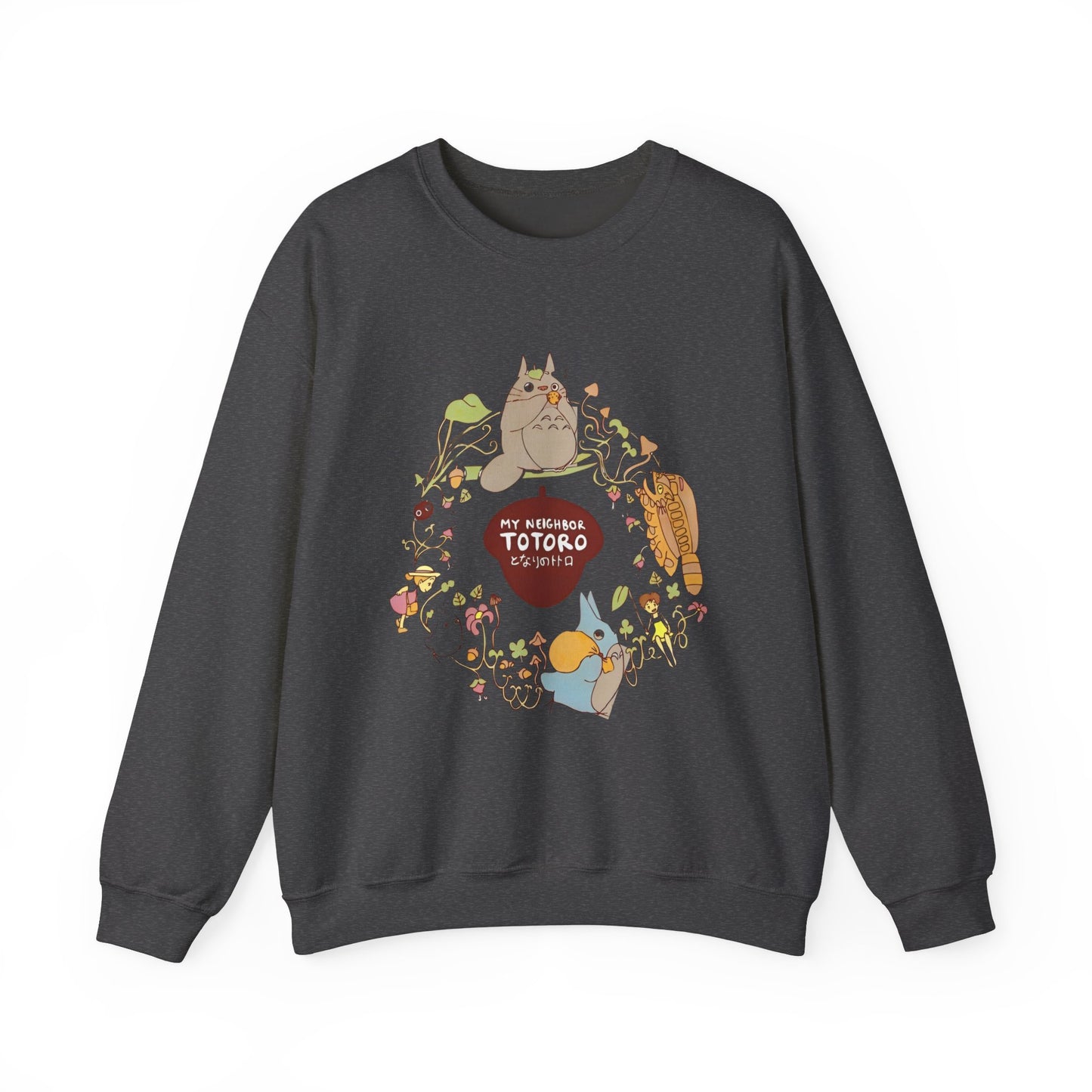 My Neighbor Totoro Sweatshirt – Cozy 100% Cotton Studio Ghibli Anime Pullover